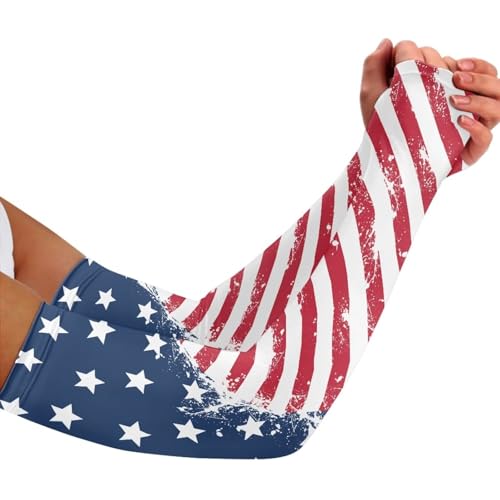 Red Blue American Flag