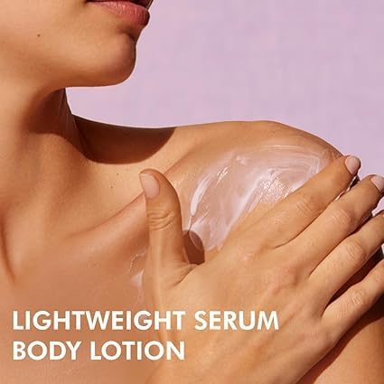 Blueberry Swirl Serum Body Lotion for Dry Skin - Lightweight Moisturizer for Women & Men | Non-Greasy, Non-Sticky Hydration | Perfect for Winter Care & Daily Skincare Routine