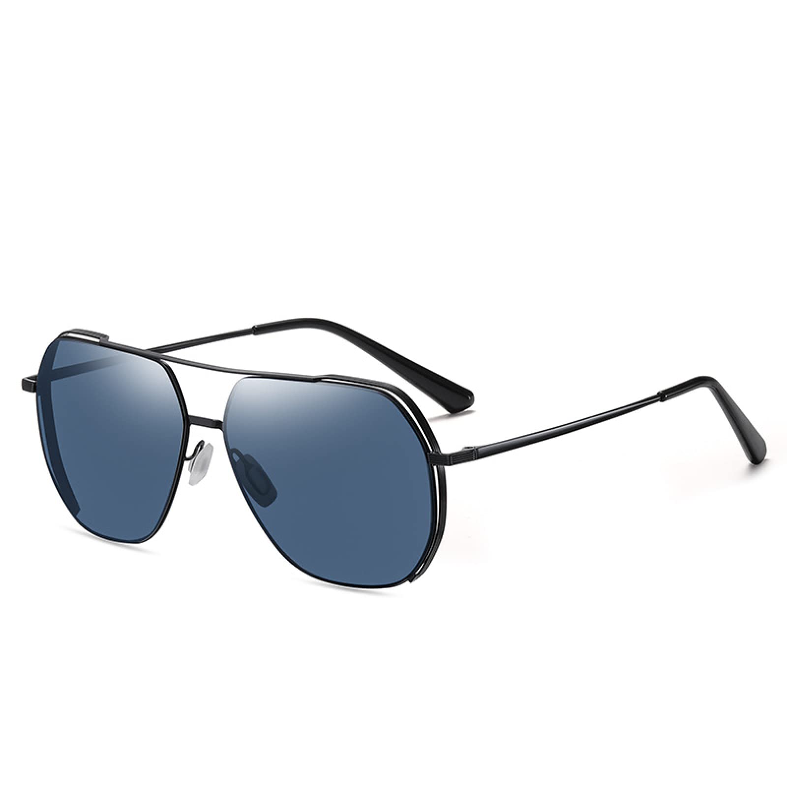 Trendy Tandi Polarized Unisex Sunglasses for Men & Women - UV Protection Metal Frame Driving Sunglasses - Perfect Father's Day Gift for Outdoor Activities, Beach & Travel