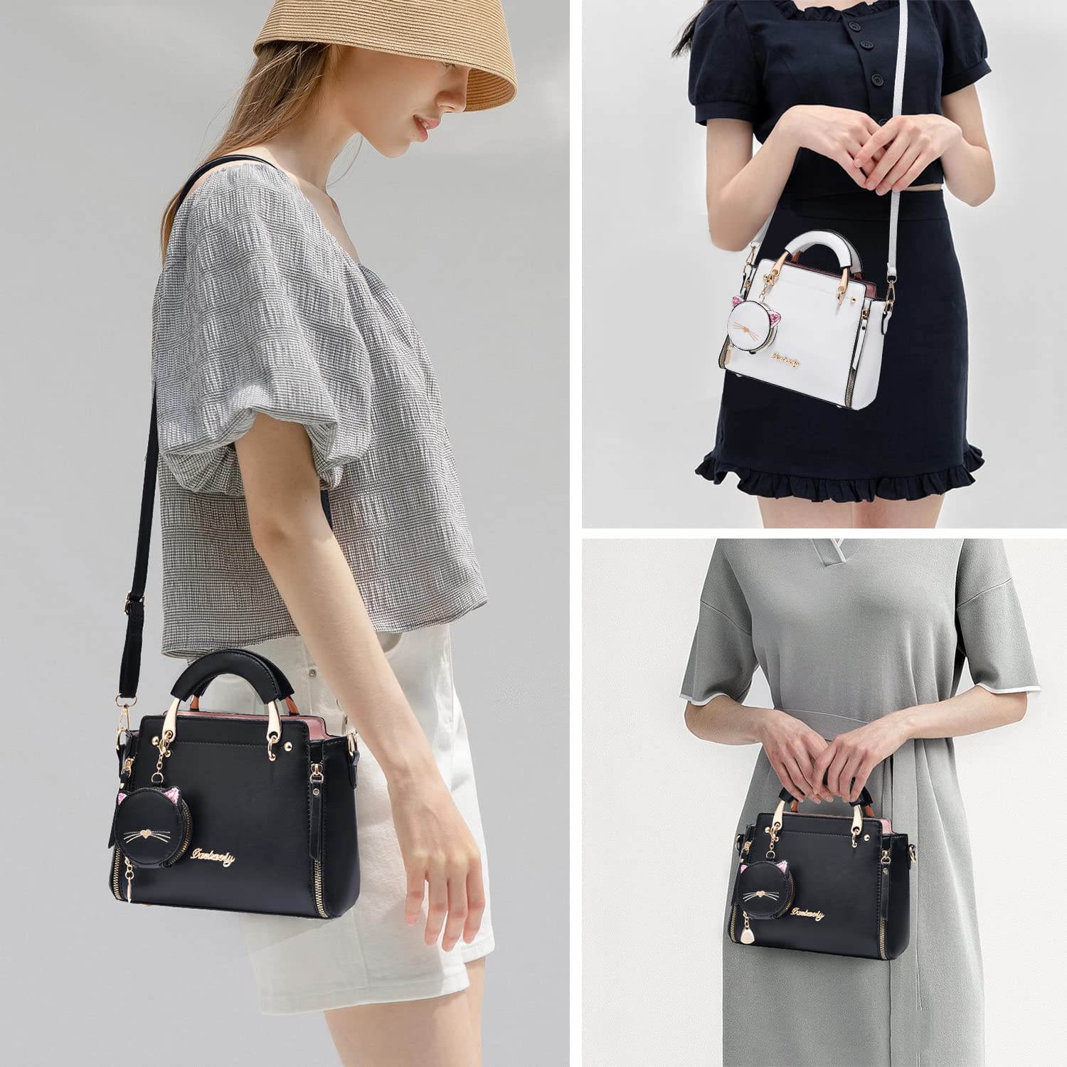 Stylish Women's Crossbody Bags & Shoulder Purses - Xiaoyu Fashion Handbags for Ladies, Top Handle Satchel & Small Tote Bags | Perfect for Work, Travel & Everyday Use
