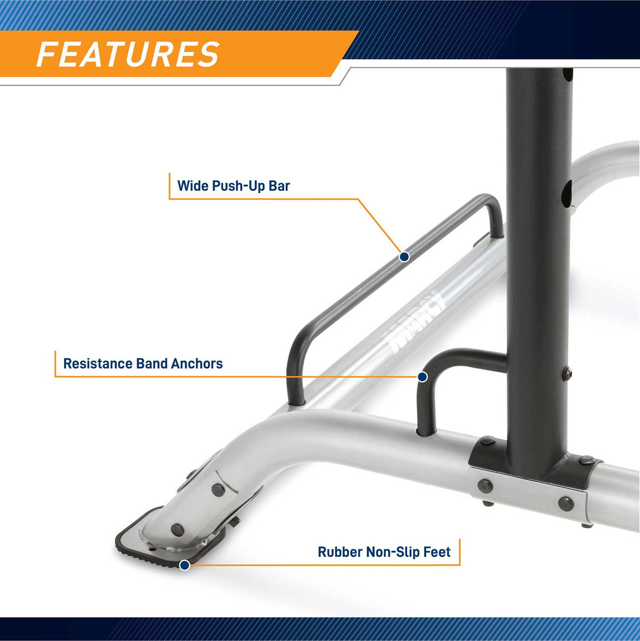 MWB 70500 Power Rack - Heavy Duty Home Gym Equipment for Strength Training & Weightlifting | Perfect for Garage & Basement Workouts