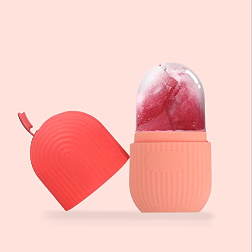 Brandshoppy Ice Roller for Face, Neck & Eyes - Reusable Facial Massage Tool for Glowing Skin & Tightening - Perfect for Morning Routine, Post-Workout Recovery & Spa Day at Home
