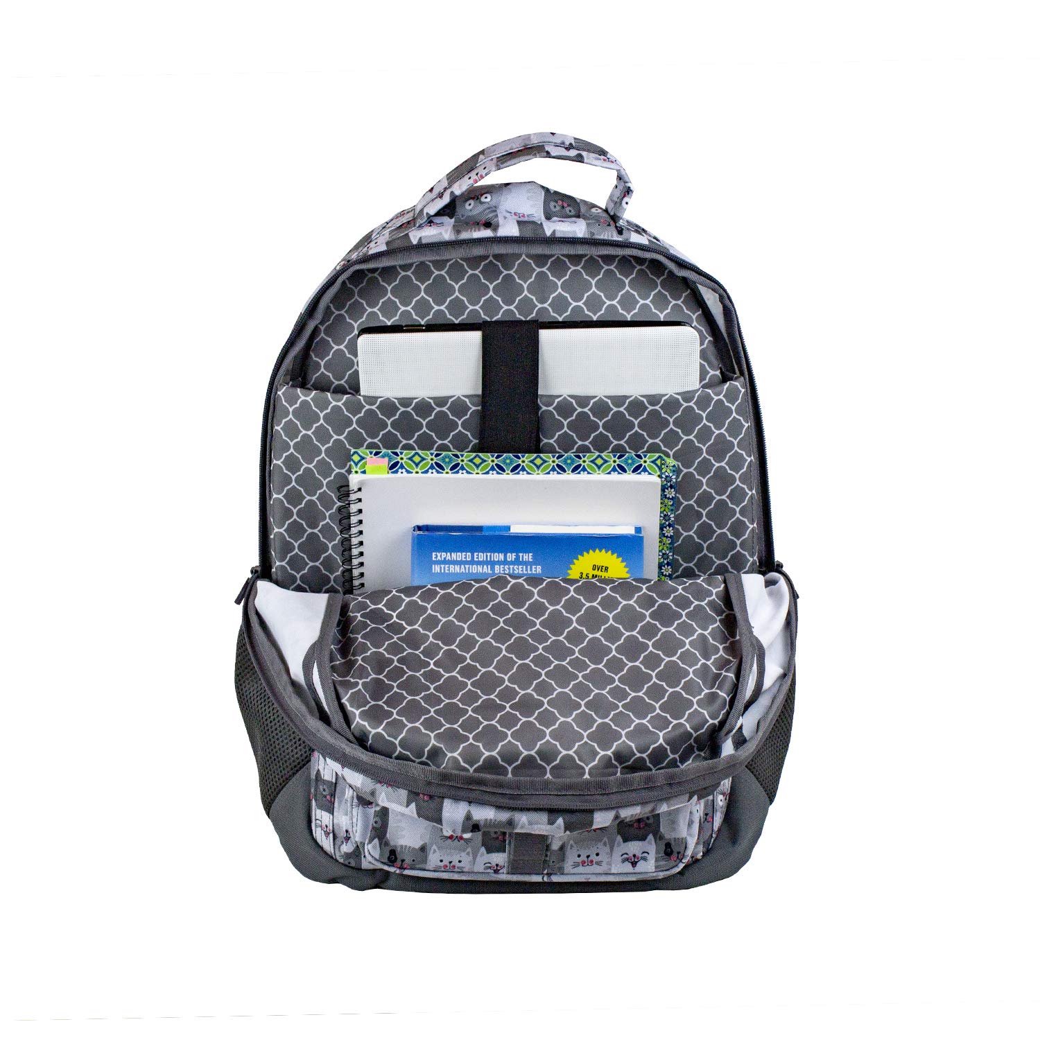 Geckobrands Endurance Backpack - Lightweight Waterproof Laptop Backpack with Multiple Compartments, Durable Travel Backpack for Men & Women - Perfect for Work, School, Hiking and Daily Commute