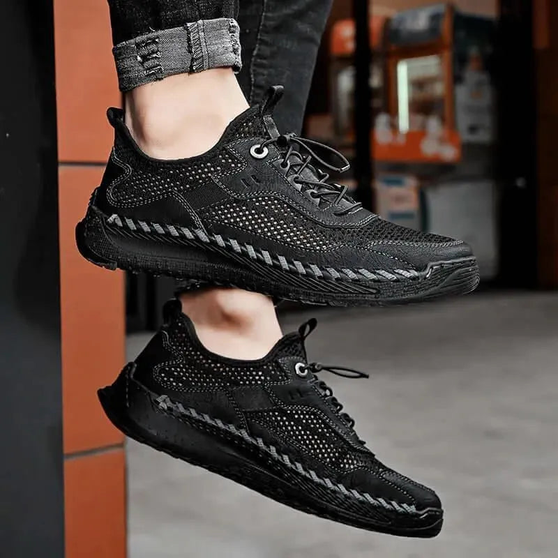 Alfred Breathable Lace Up Sneakers - Lightweight Running Shoes for Women & Men - Perfect for Gym, Walking & Casual Wear