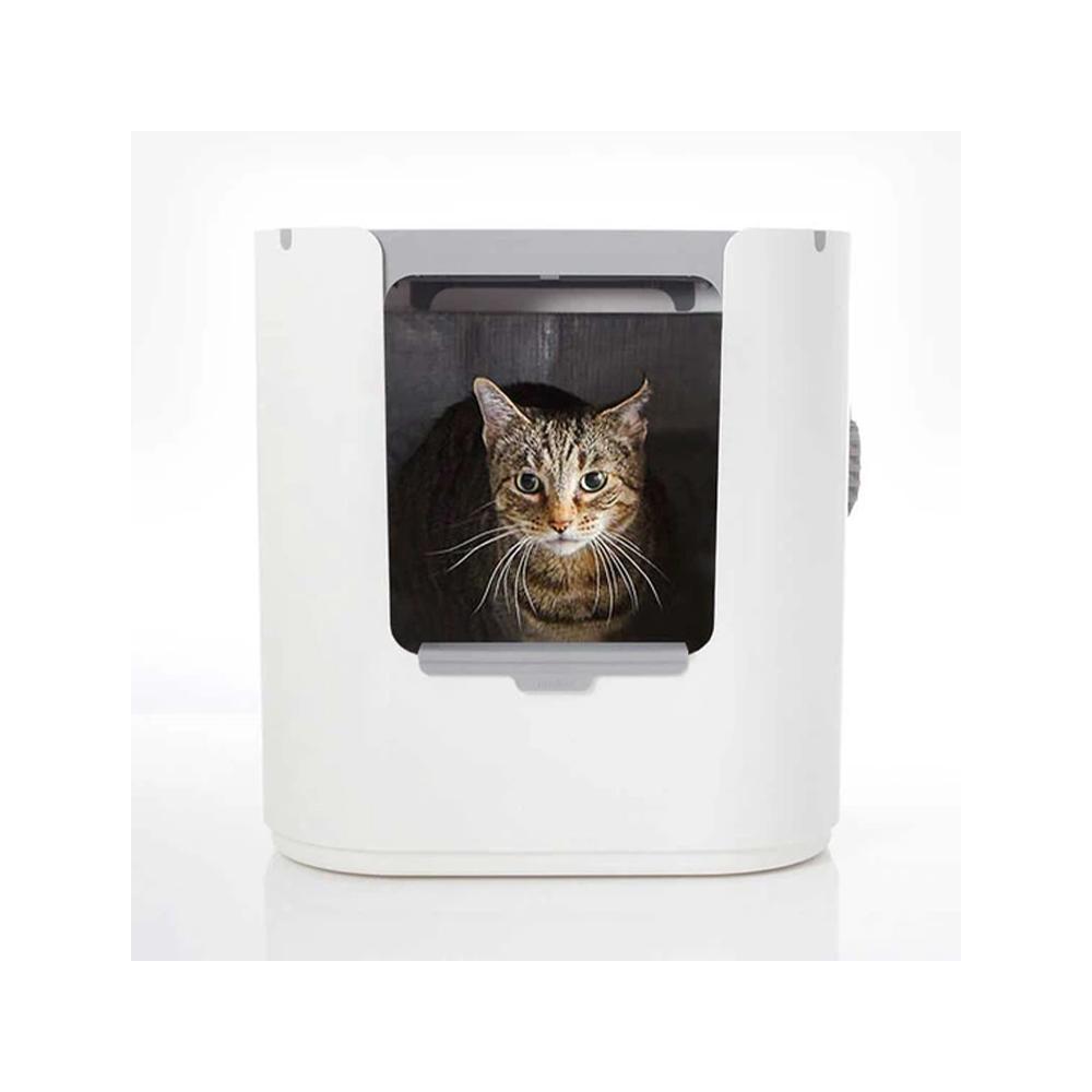 Modkat XL Cat Litter Box - Large Covered Cat Litter Box with Top Entry, Odor Control & Easy Cleaning - Perfect for Multiple Cats & Small Spaces