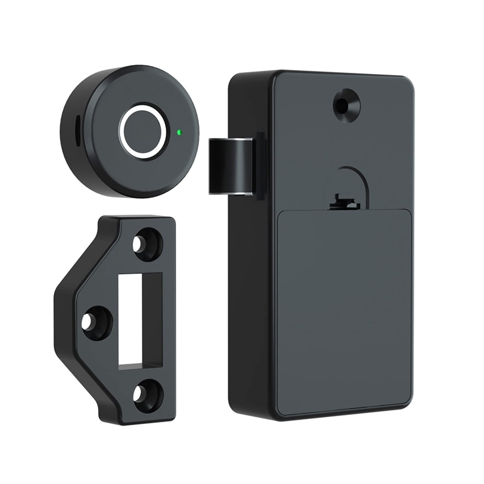 Fingerprint Padlock - Keyless Electronic Lock with Fingerprint Scanner for Gym Lockers, School Lockers, File Cabinets & Drawers | Secure & Convenient Access Control for Home, Office & Travel