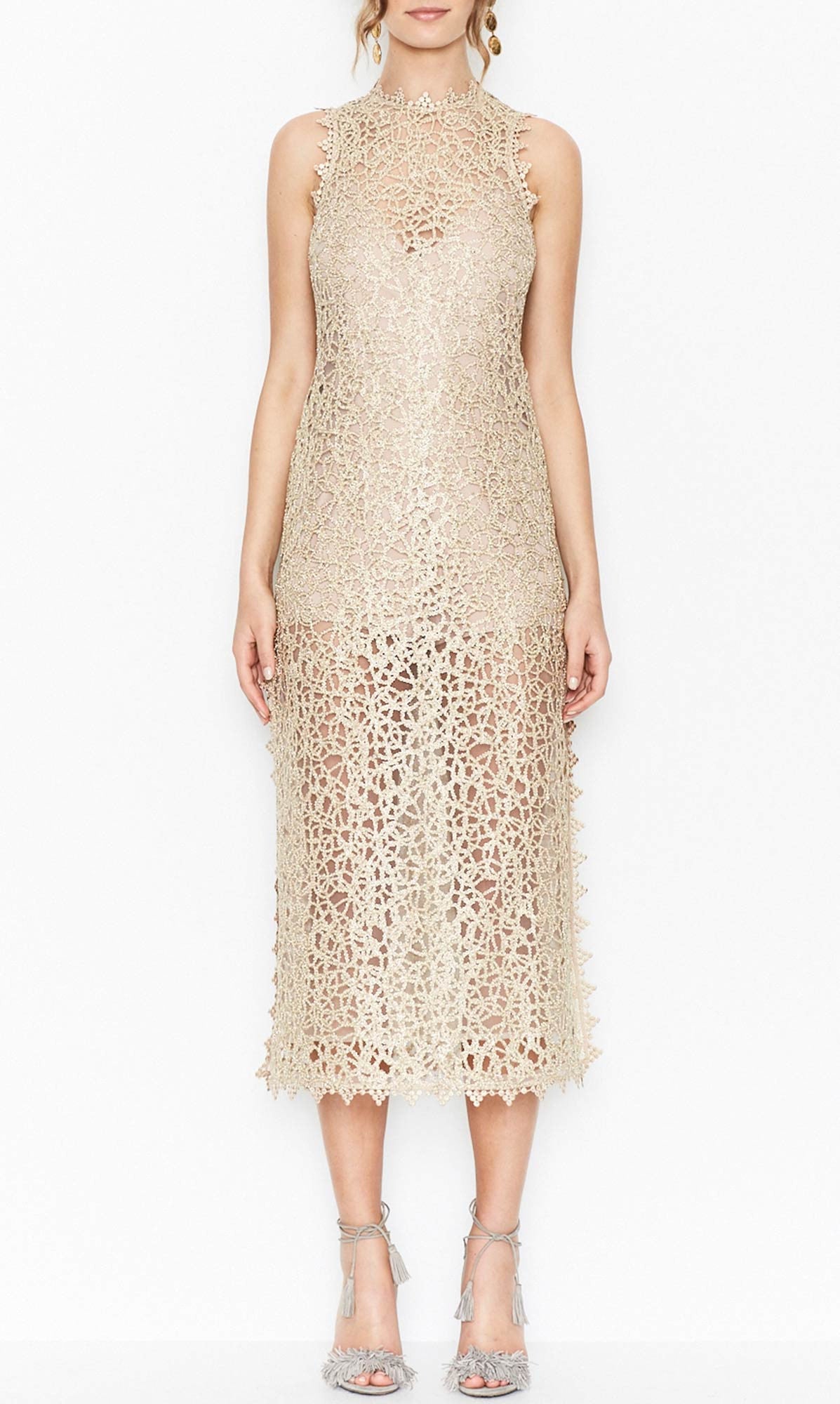 Elegant Gold Bordeaux Dress for Women - Perfect for Evening Parties, Weddings & Special Occasions