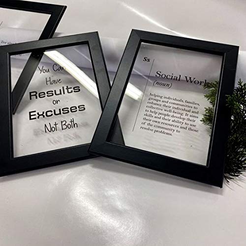 Transparent Academic Advisor Poster - Inspirational College Coworker Gift, New Job Wall Art Decor for Office, Classroom & Study Room