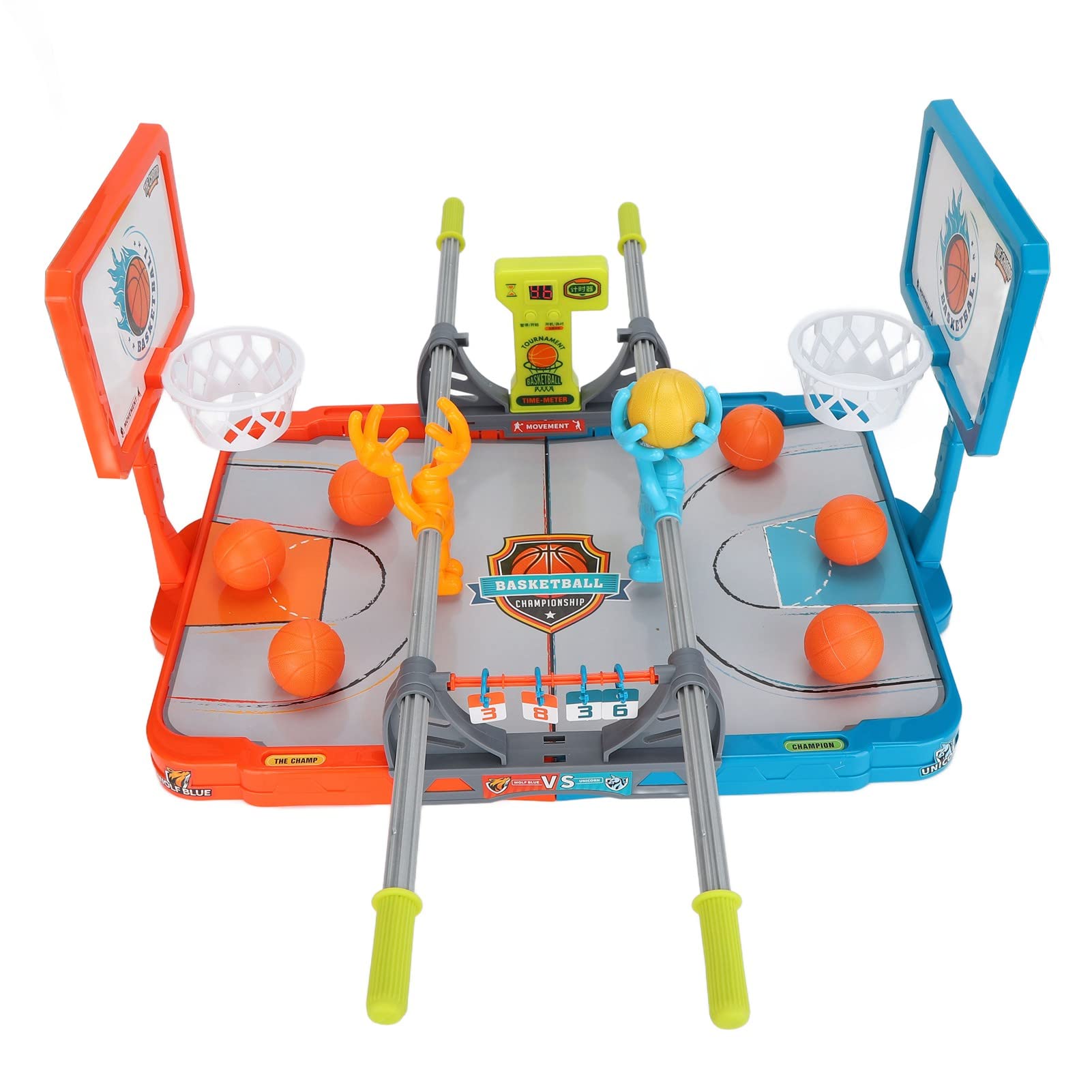 Zerodis Mini Desktop Basketball Game Set - Arcade Basketball Toy with Hoop & Court for Kids Ages 3+ - Fun Indoor Sports Activity for Boys & Girls - Perfect for Home, Office, or Classroom Play