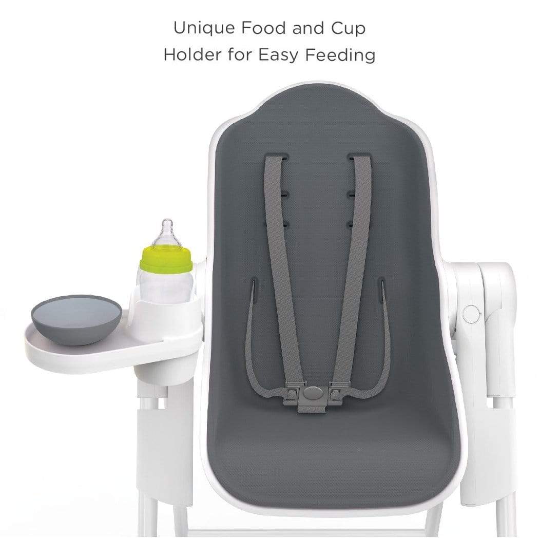 Oribel Cocoon 3-Stage Convertible High Chair for Babies & Toddlers - Adjustable Height, Ergonomic Design for Dining, Feeding, and Playtime at Home