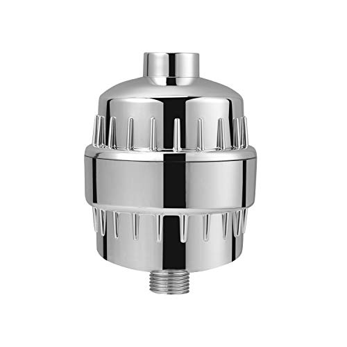 Premium Shower Filter for Hard Water - High Output Chlorine & Heavy Metal Removal - Softens Skin & Hair - Ideal for Dry Skin, Eczema & Sensitive Scalp (Bathroom, Spa, Gym Use)