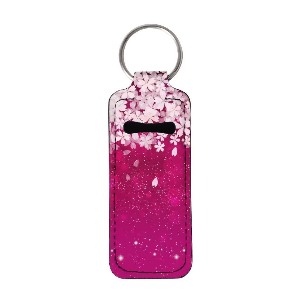 YoungerBaby Travel Lip Balm Holder - Portable Lipstick & Chapstick Keychain Clip for On-the-Go Lip Gloss Protection | Perfect for Purse, Backpack & Gym Bag Organization