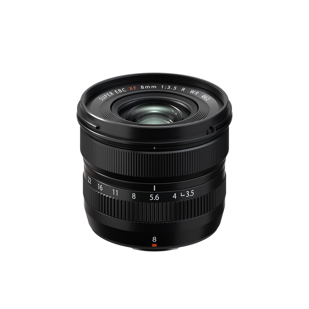 Fujifilm XF 8mm f/3.5 R WR Ultra-Wide Angle Lens for Mirrorless Cameras - Perfect for Landscape, Architecture & Astrophotography
