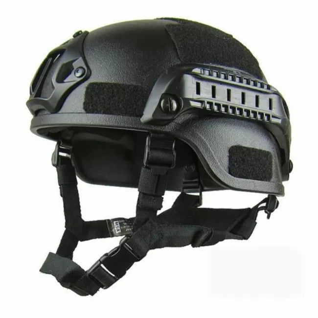 Tactical ABS Helmet Camo MICH2000 - Military & Airsoft Head Protection Gear for Outdoor Sports & Combat Training