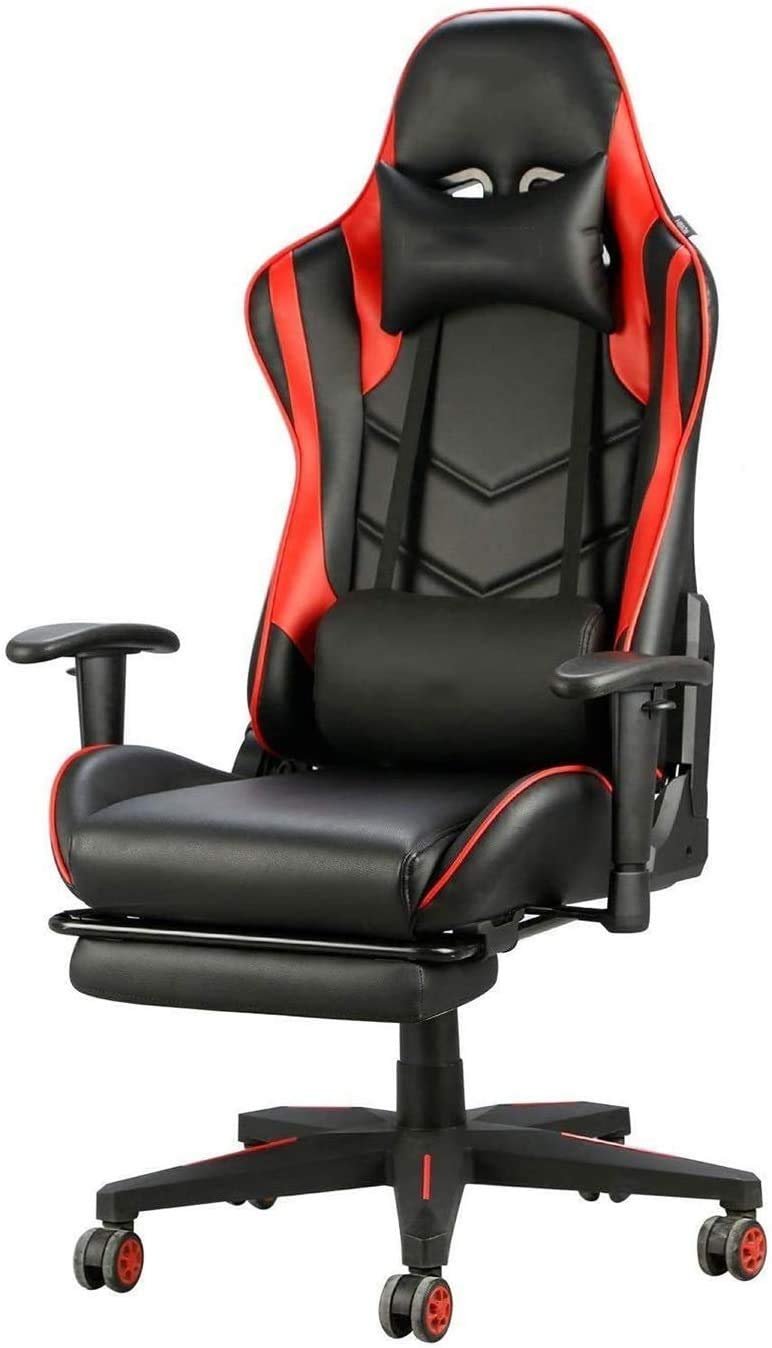Premium Executive Office Chair - High Back Ergonomic Gaming Chair with Reclining Function for Boss, PC, Computer & Video Game Racing | Ideal for Home Office, Gaming Setup & Professional Workspaces