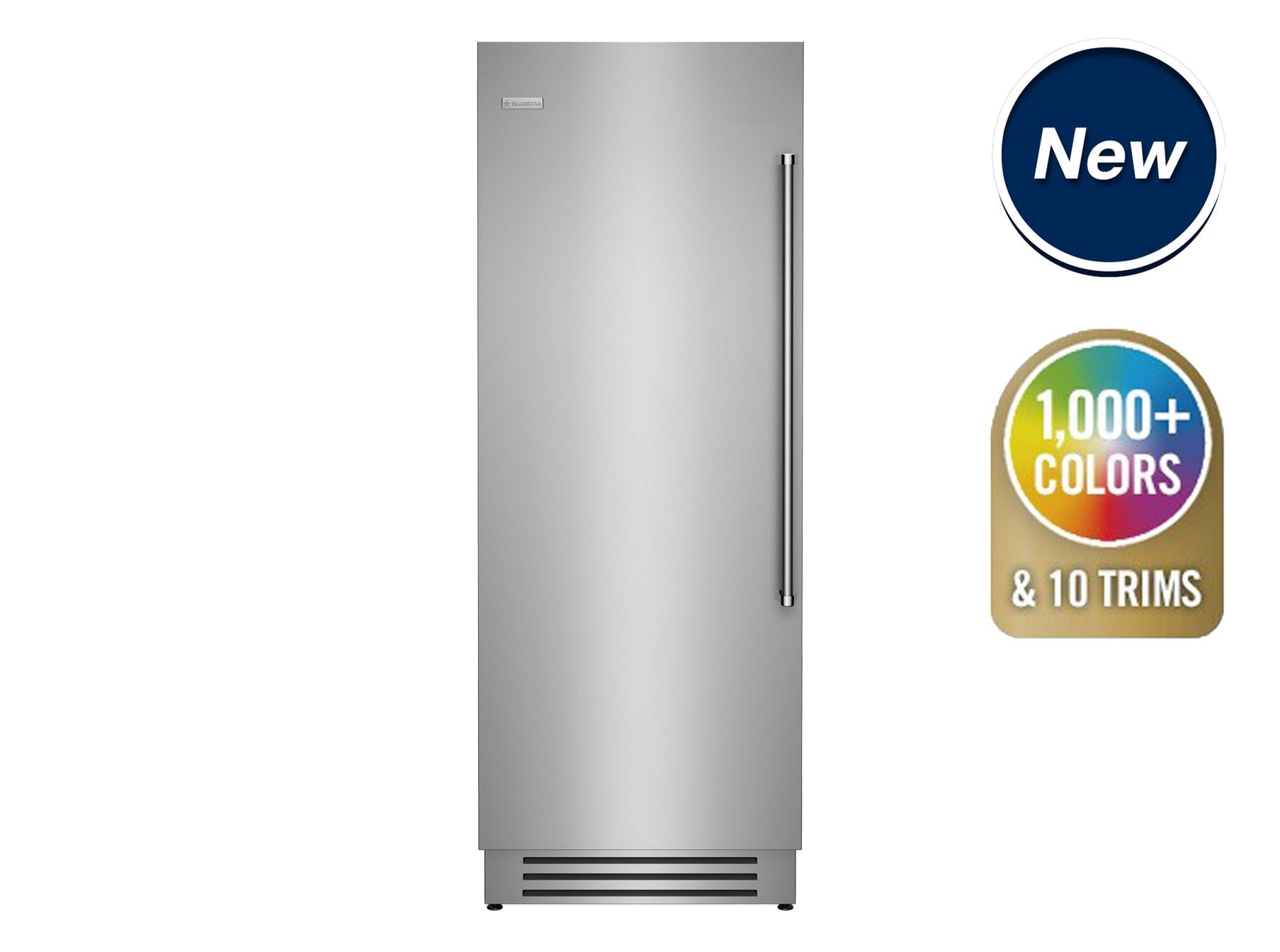 Bluestar BIF30L0 30-Inch Column Freezer - Left Swing Door, Commercial Grade Stainless Steel Freezer for Restaurants, Bars & Home Use (BIF30L0)