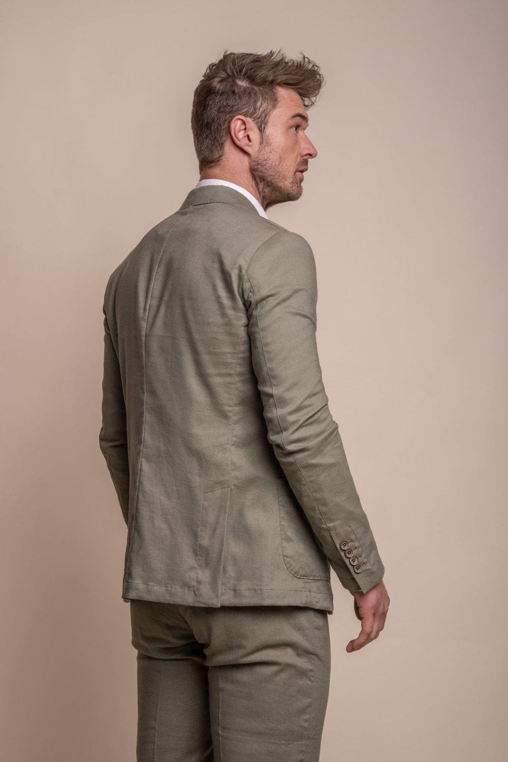Cavani Alvari Sage Two Piece Suit for Men | Premium Slim Fit Blazer & Pants Set | Perfect for Business Meetings, Weddings & Formal Events