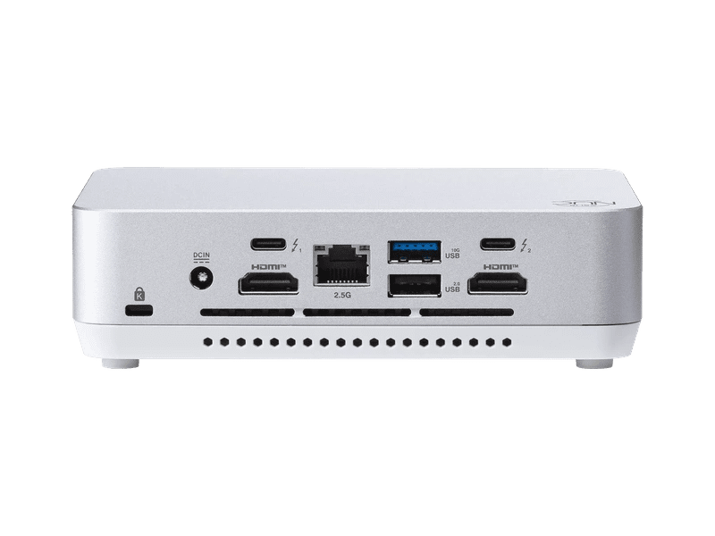 ASUS NUC 14 Pro+ Mini PC Barebone Kit with Intel Core Ultra 5 125H Processor - Compact Desktop Computer for Home Office, Gaming & Business Use