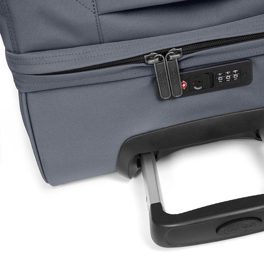 Eastpak Transit'R M Backpack - Cobble Grey | Durable Laptop Backpack for School, Travel & Work | Water-Resistant & Stylish Daypack
