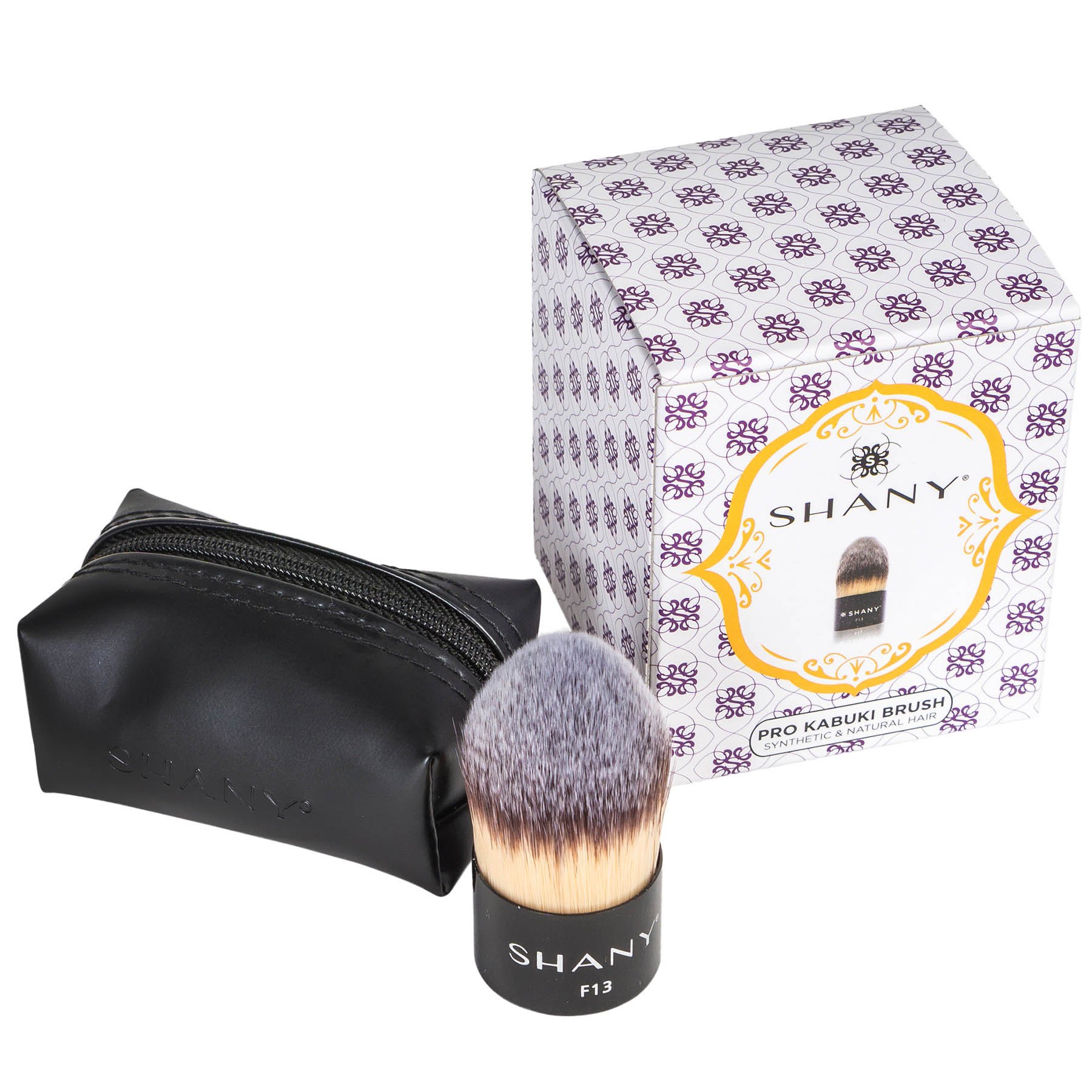 SHANY Professional Tapered Kabuki Brush for Liquid & Powder Foundation - Perfect for Airbrush Makeup, Contouring & Flawless Finish