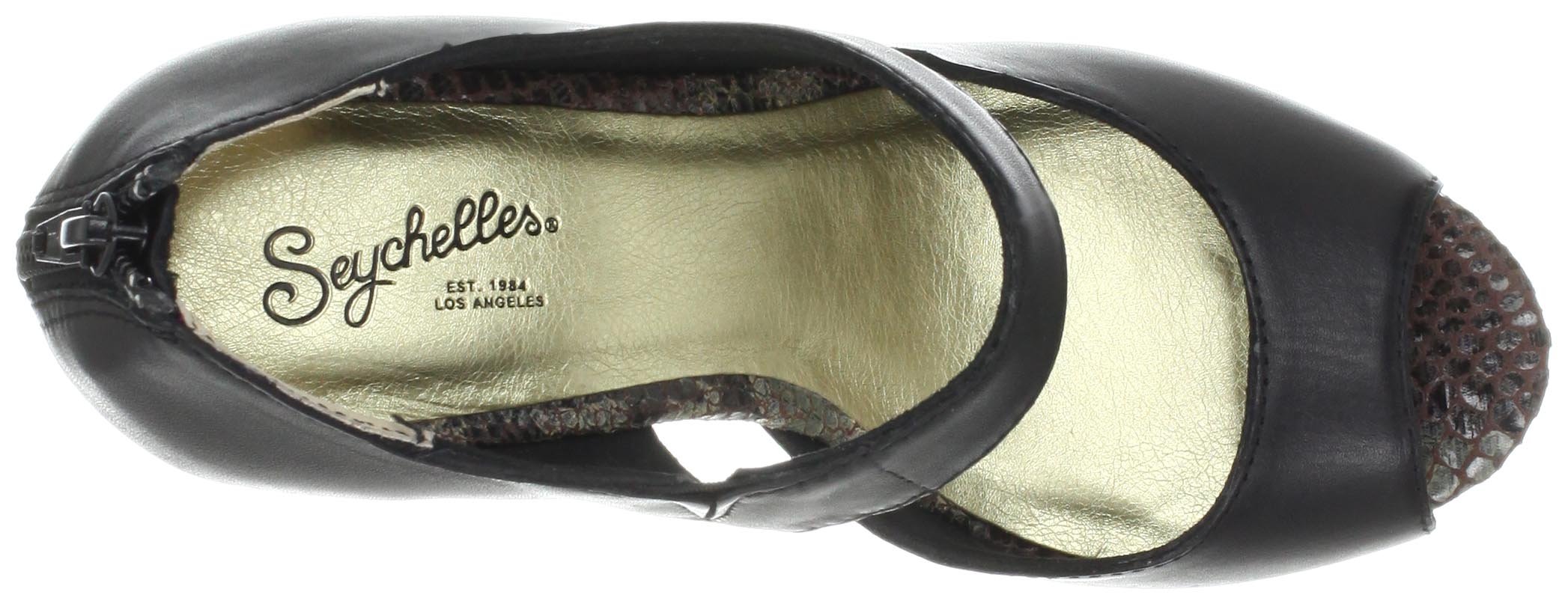 Seychelles Women's Down To The Wire Leather Pump Shoes - Elegant Pointed Toe High Heels for Office, Party & Special Occasions