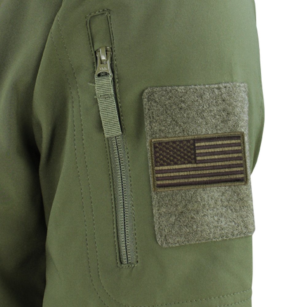 Condor Summit Soft Shell Jacket with Tactical Patches Bundle - 3-Piece Set for Outdoor Adventures, Hiking & Military Enthusiasts
