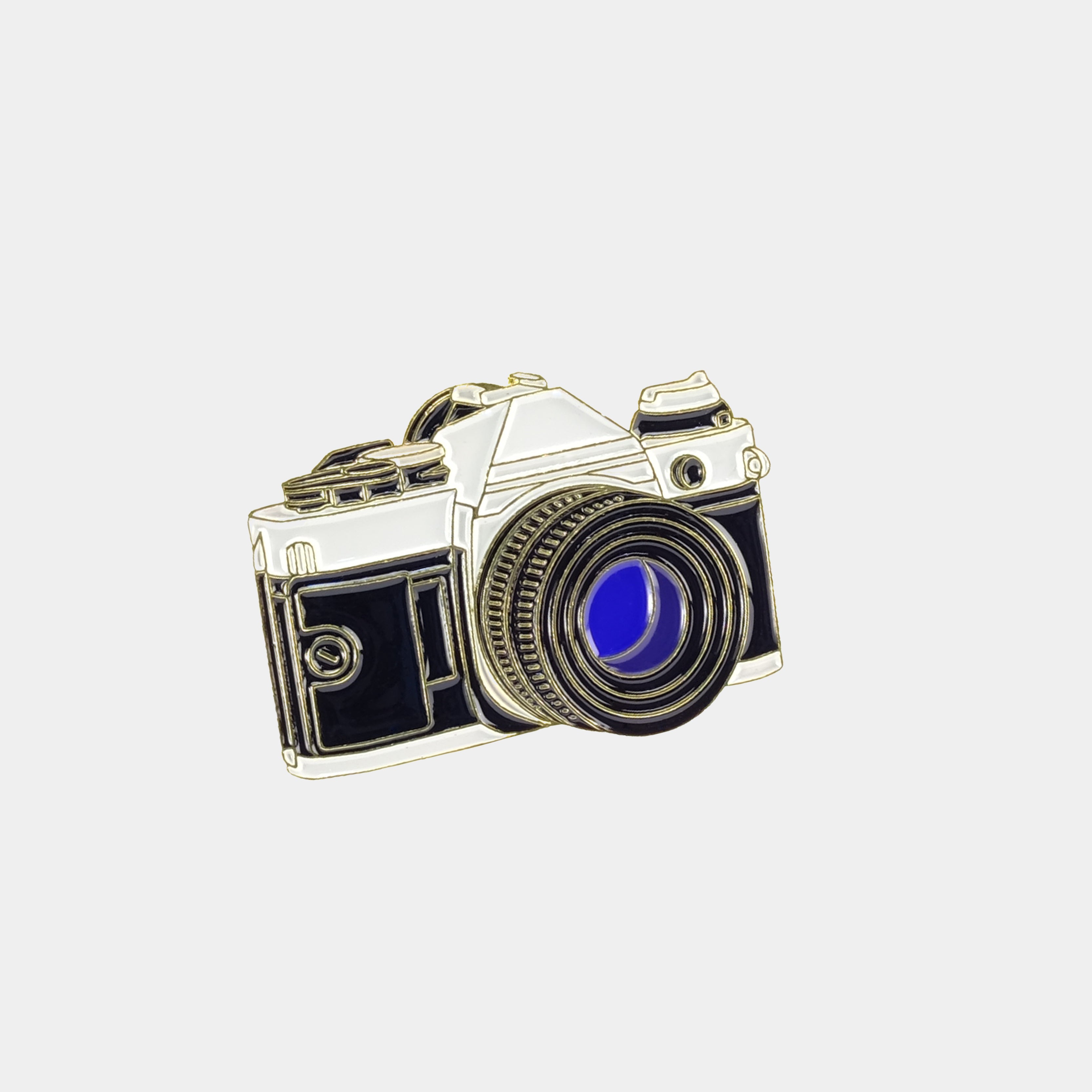 Vintage Canon AE-1 Camera Enamel Pin - Retro Photography Collectible for Film Camera Lovers - Perfect for Jackets, Backpacks & Camera Bags