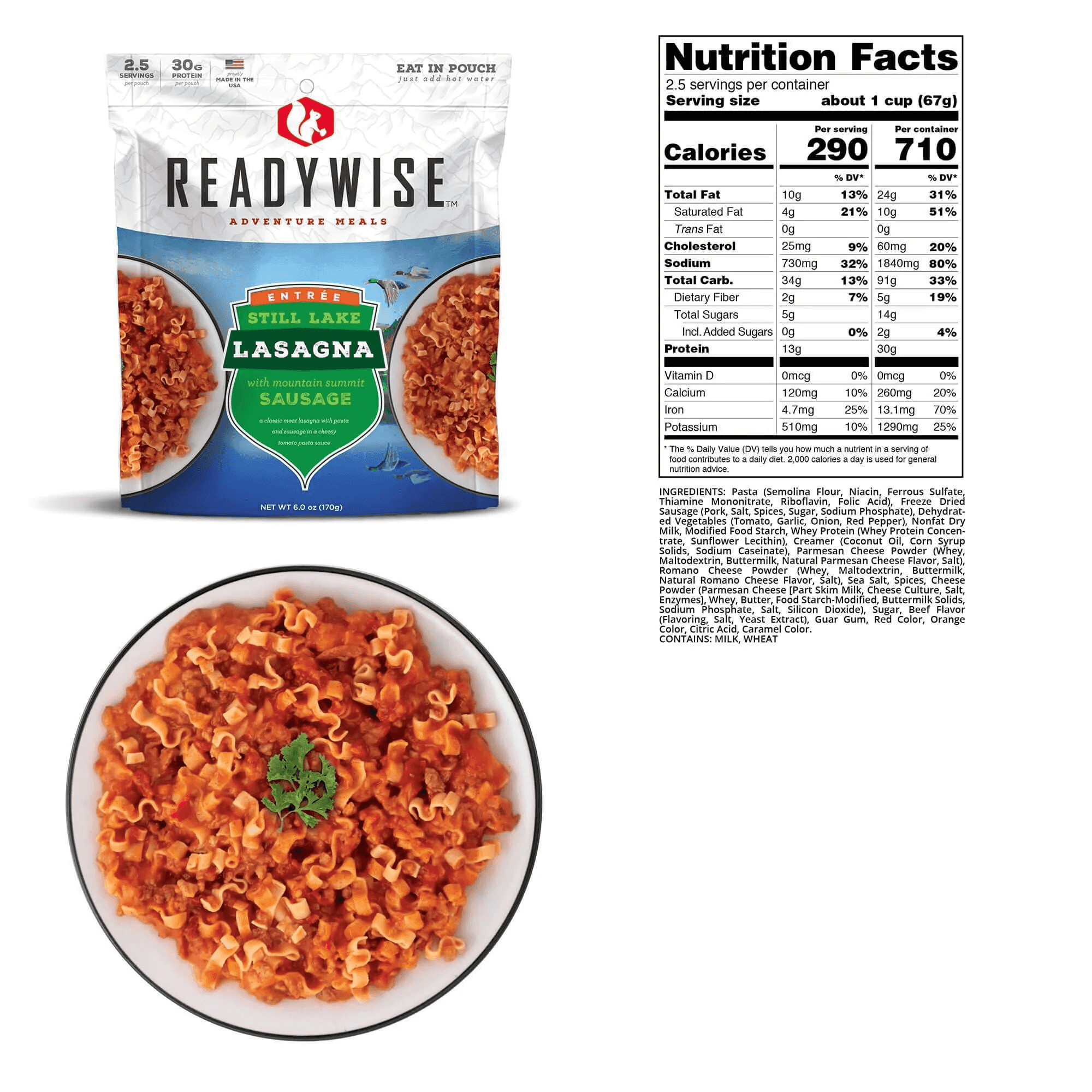 3-Day Emergency Food Supply Kit - 72-Hour Survival Food for Camping, Hiking & Disaster Preparedness - Lightweight & Long Shelf Life