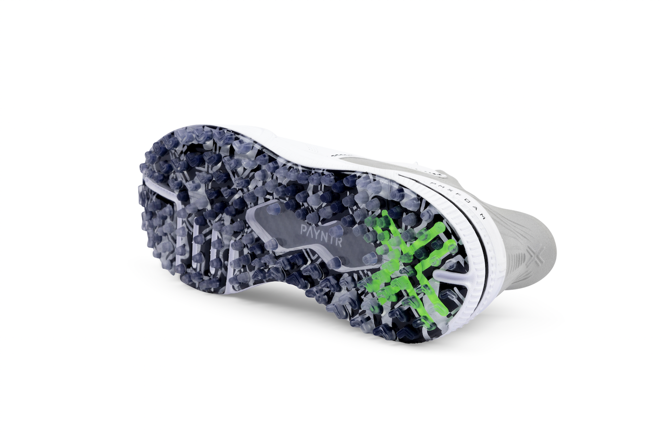 PAYNTR X 005 F Men's Golf Shoes - Lightweight & Waterproof Spiked Golf Footwear for Men - Perfect for Golf Course & Outdoor Sports