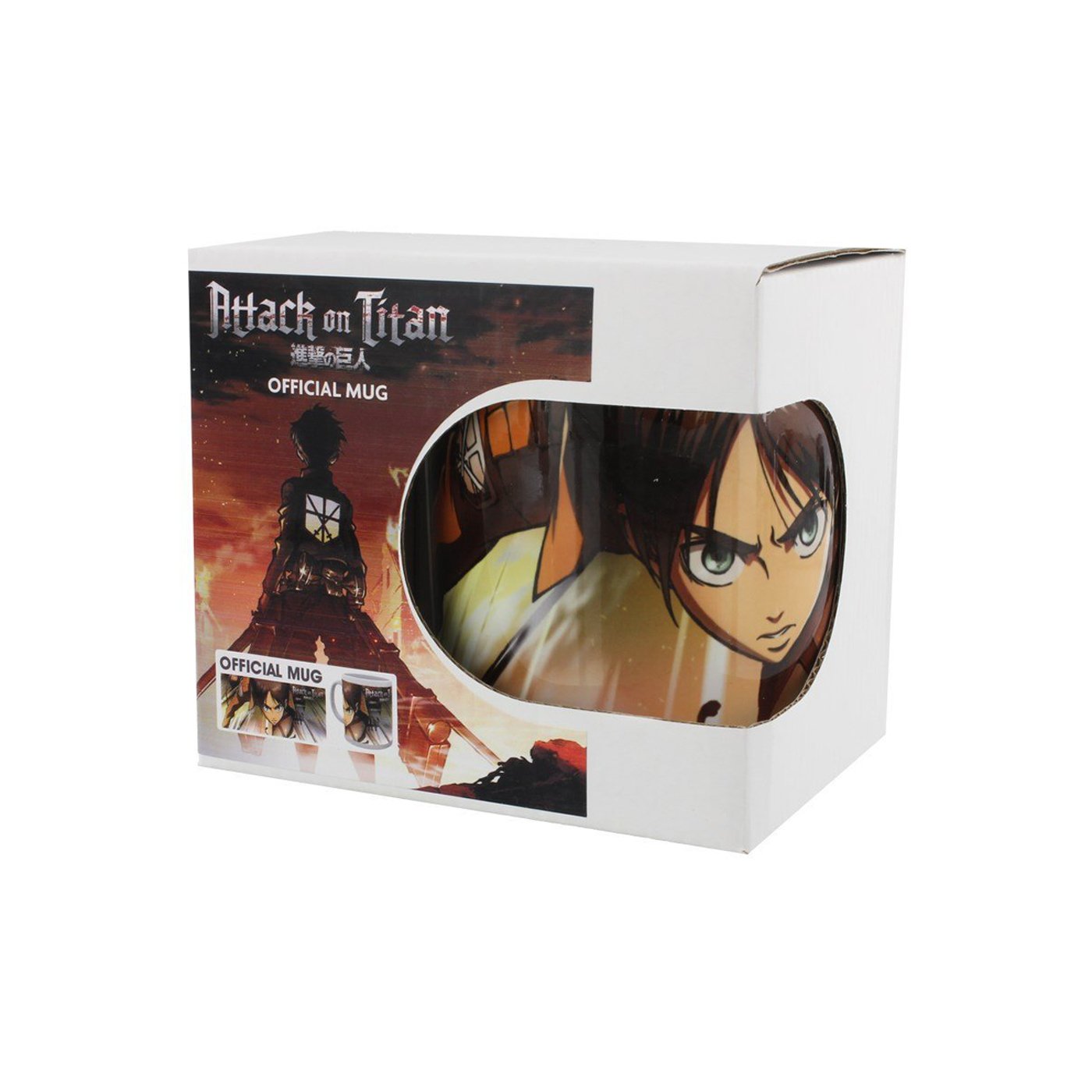 Titan Attack Ceramic Coffee Mug - Durable & Stylish Travel Mug for Office, Camping & Outdoor Adventures