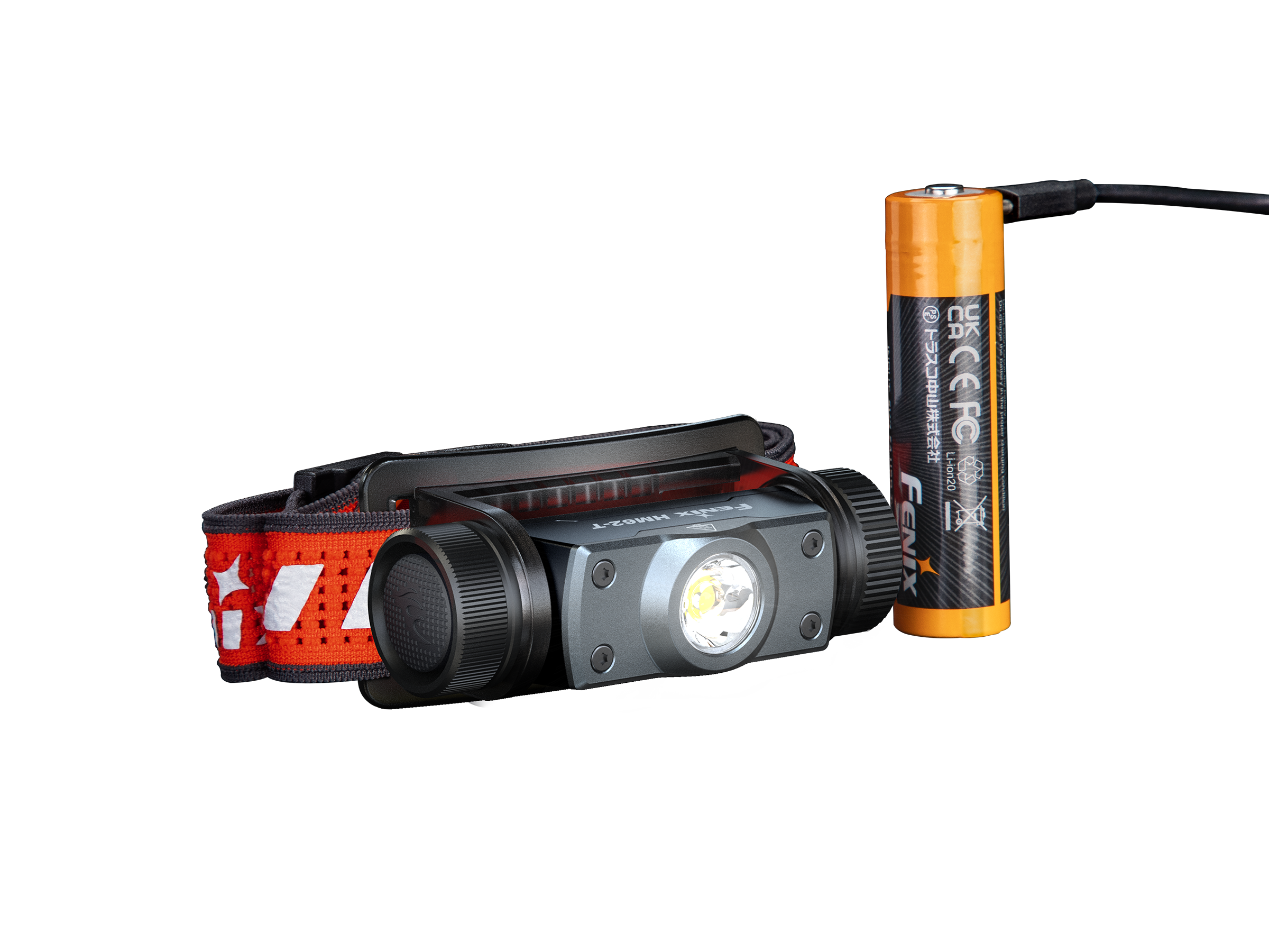 Fenix HM62 T Lightweight Rechargeable Headlamp for Trail Running, Hiking & Camping - 1000 Lumen LED Headlight with Red Light Mode for Night Adventures