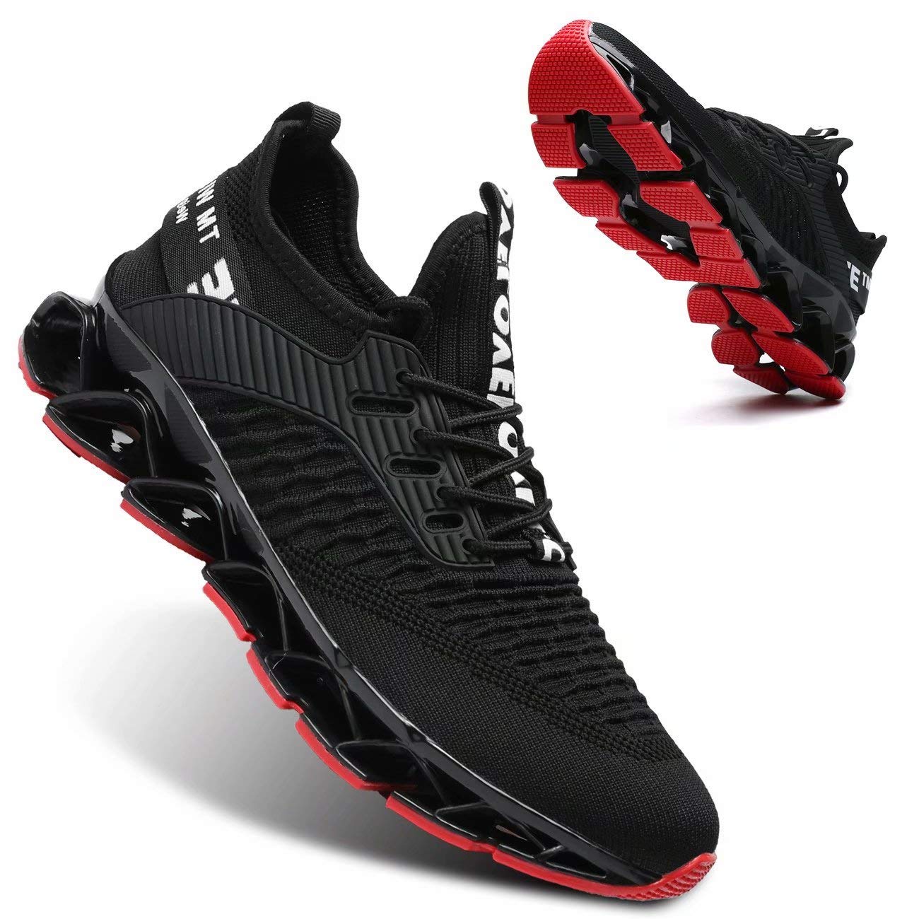 Vooncosir Men's Breathable Mesh Running Shoes - Lightweight Non-Slip Athletic Sneakers for Walking, Jogging & Gym Workouts | Comfortable Casual Shoes for Daily Wear & Outdoor Activities