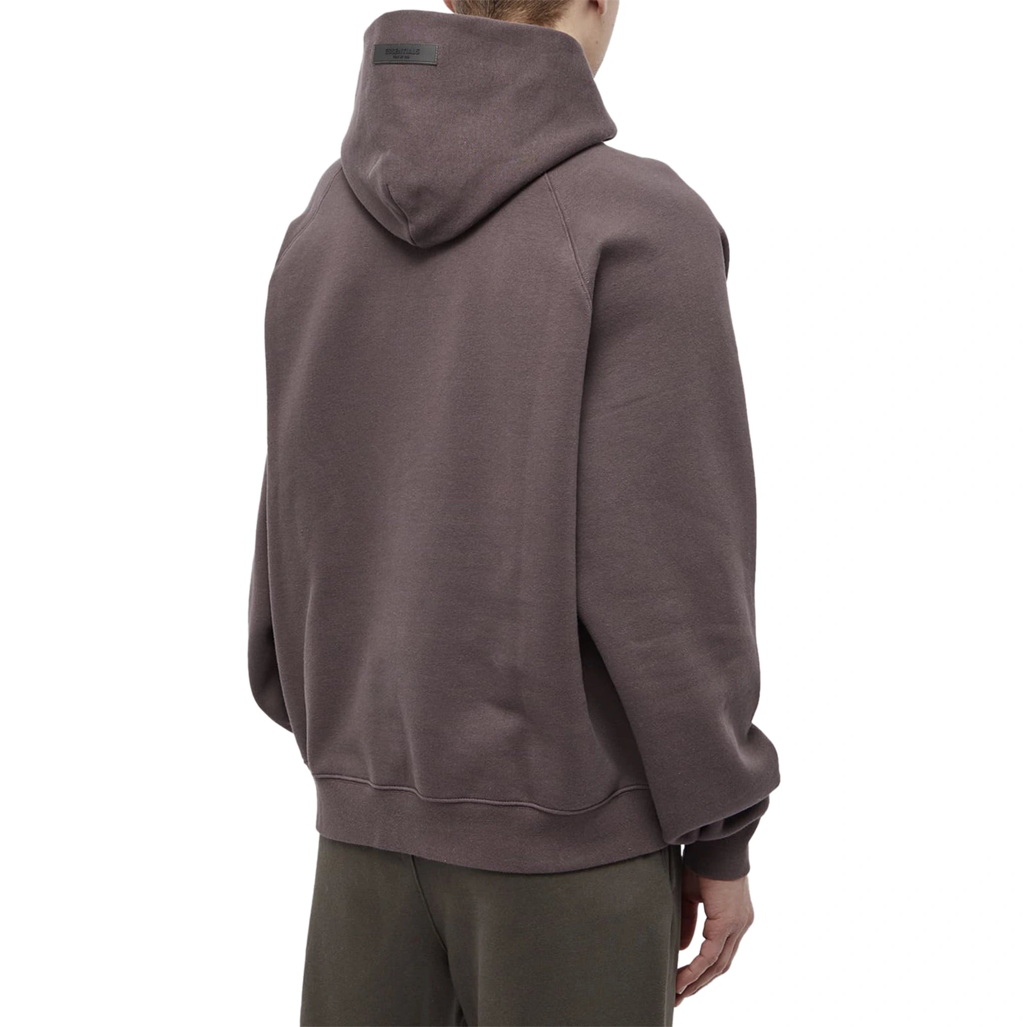 Fear of God Essentials Plum Hoodie for Men - Soft Cotton Pullover Sweatshirt (SS23 Collection) - Perfect for Casual Wear, Street Style & Loungewear