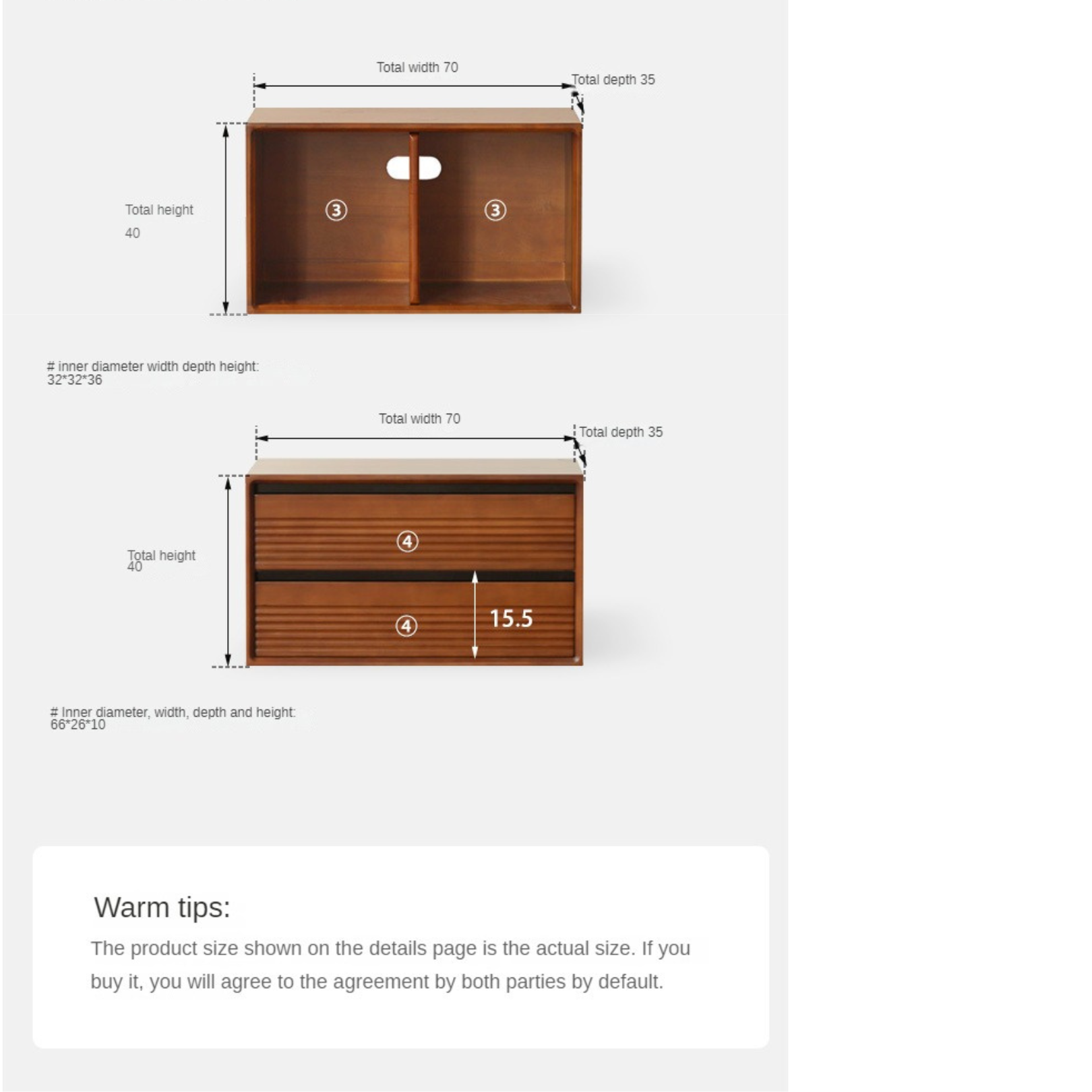 Solid Wood Medieval Floor TV Cabinet - Black Walnut, Cherry, Poplar - Perfect for Living Room, Bedroom & Home Theater Setup