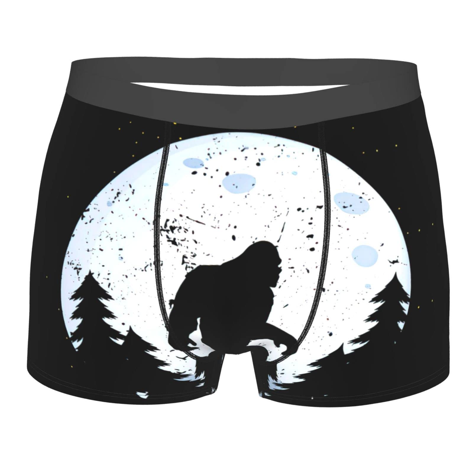 **Men's Boxer Briefs - Soft, Comfortable & Breathable Underwear with Stylish Prints - Perfect for Everyday Wear, Workout & Lounge**