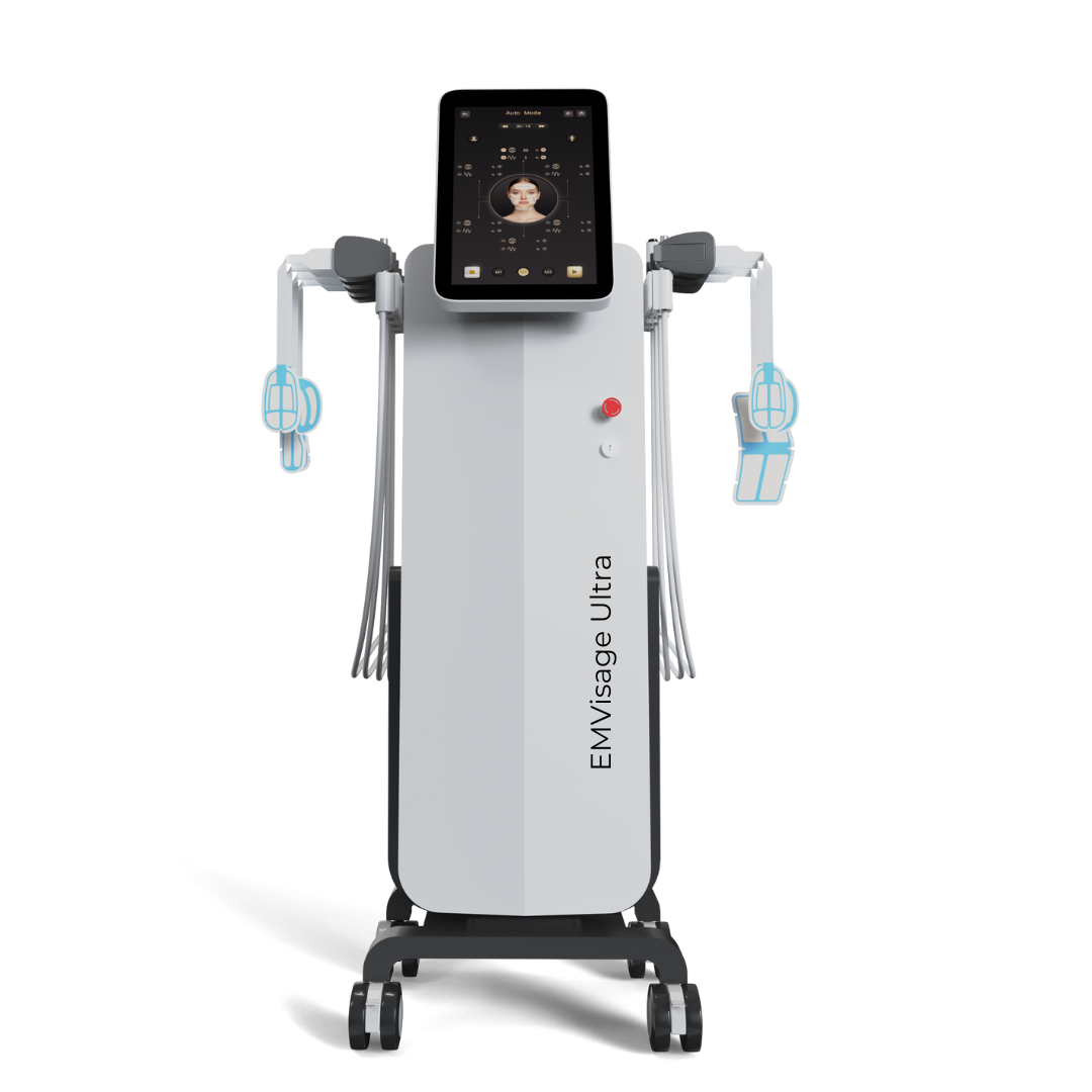 EMVisage Ultra Facial Lifting Machine - Anti-Aging Skin Tightening Device for Wrinkle Reduction & Face Contouring | At-Home Beauty Treatment for Glowing Skin