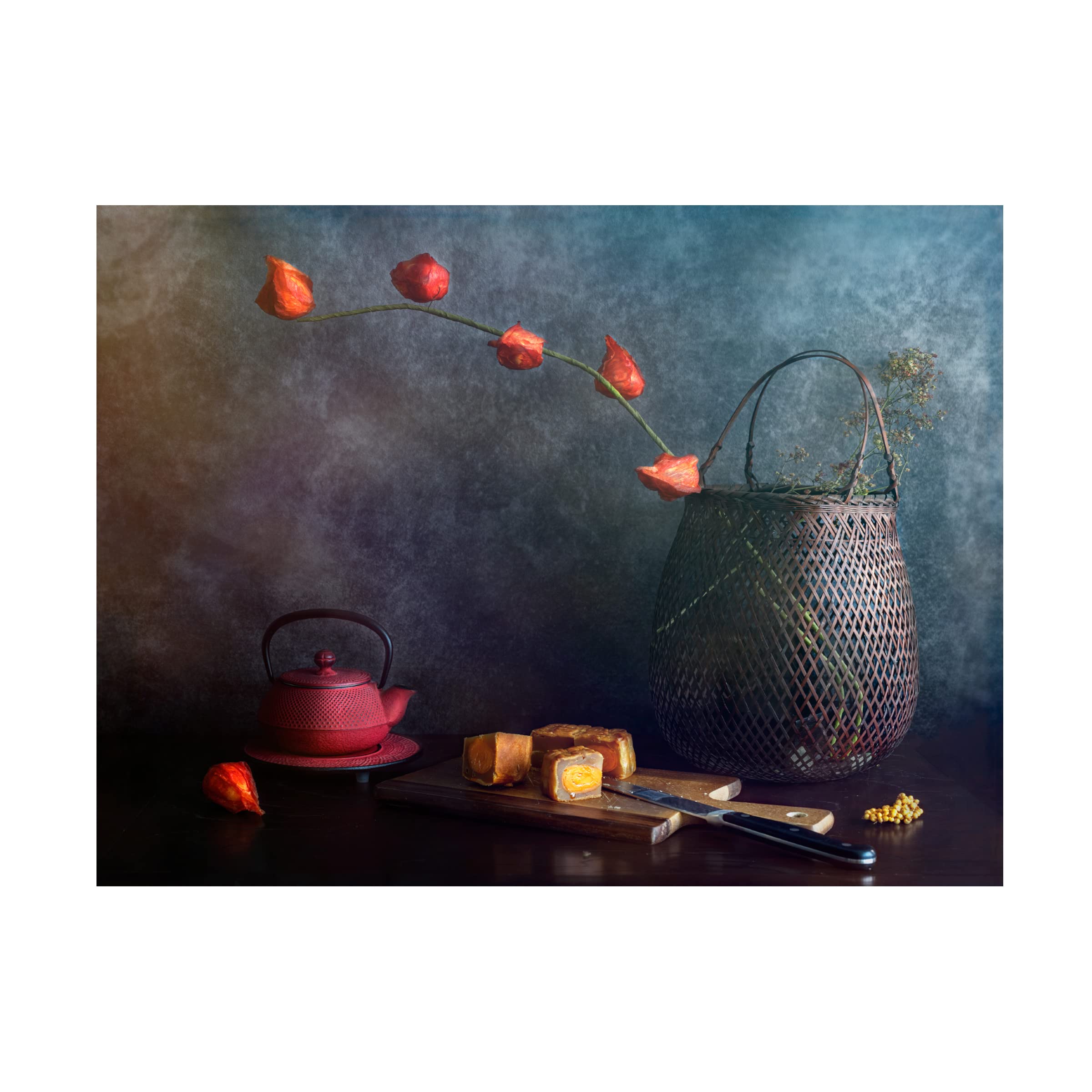 Trademark Fine Art 'Full Moon Festivals' Canvas Wall Art Print by Jie Fischer - Perfect for Living Room, Bedroom & Office Decor