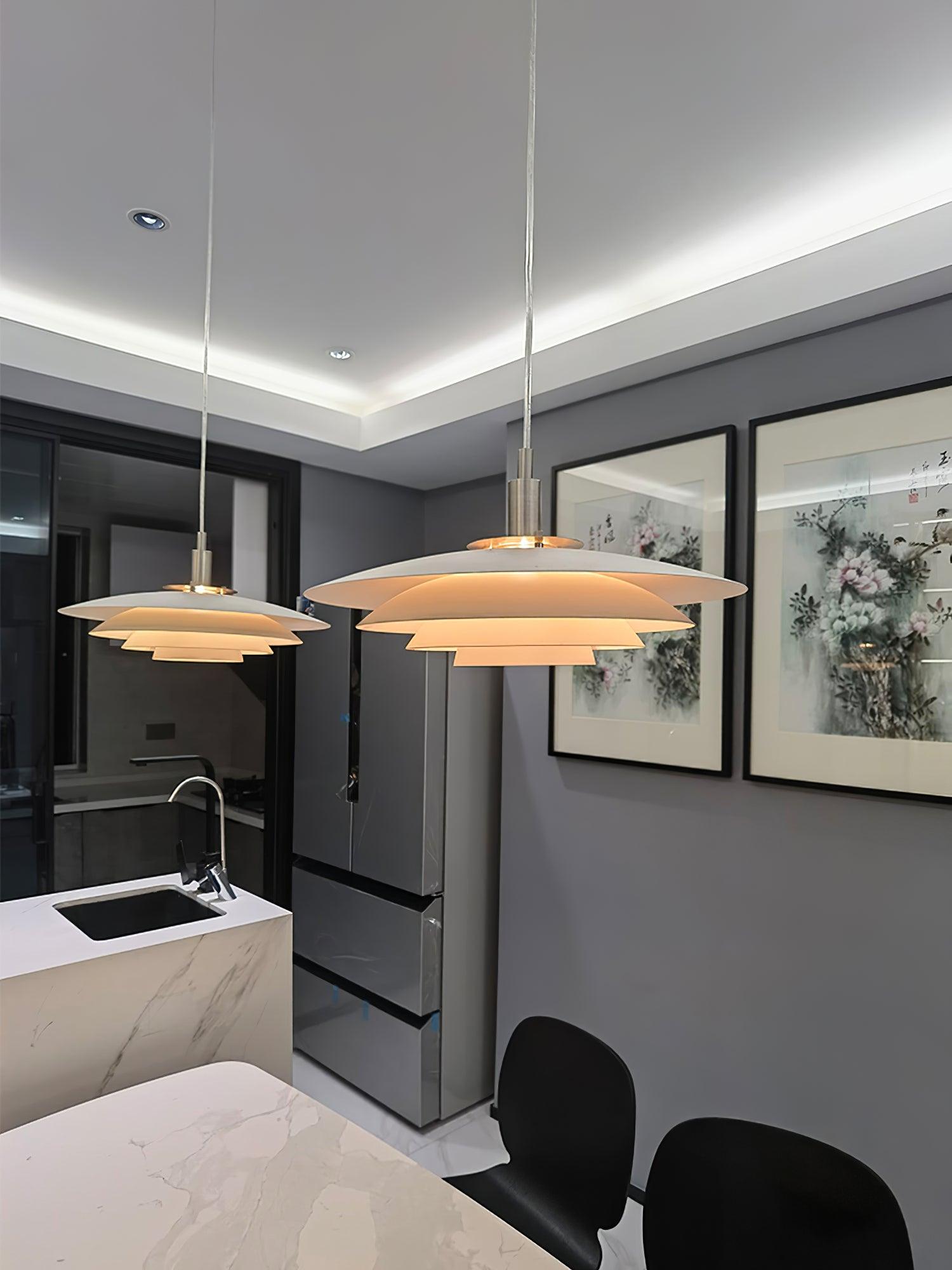 Bretagne Pendant Light - Elegant French-Inspired Hanging Fixture for Kitchen Island, Dining Room & Bedroom Lighting
