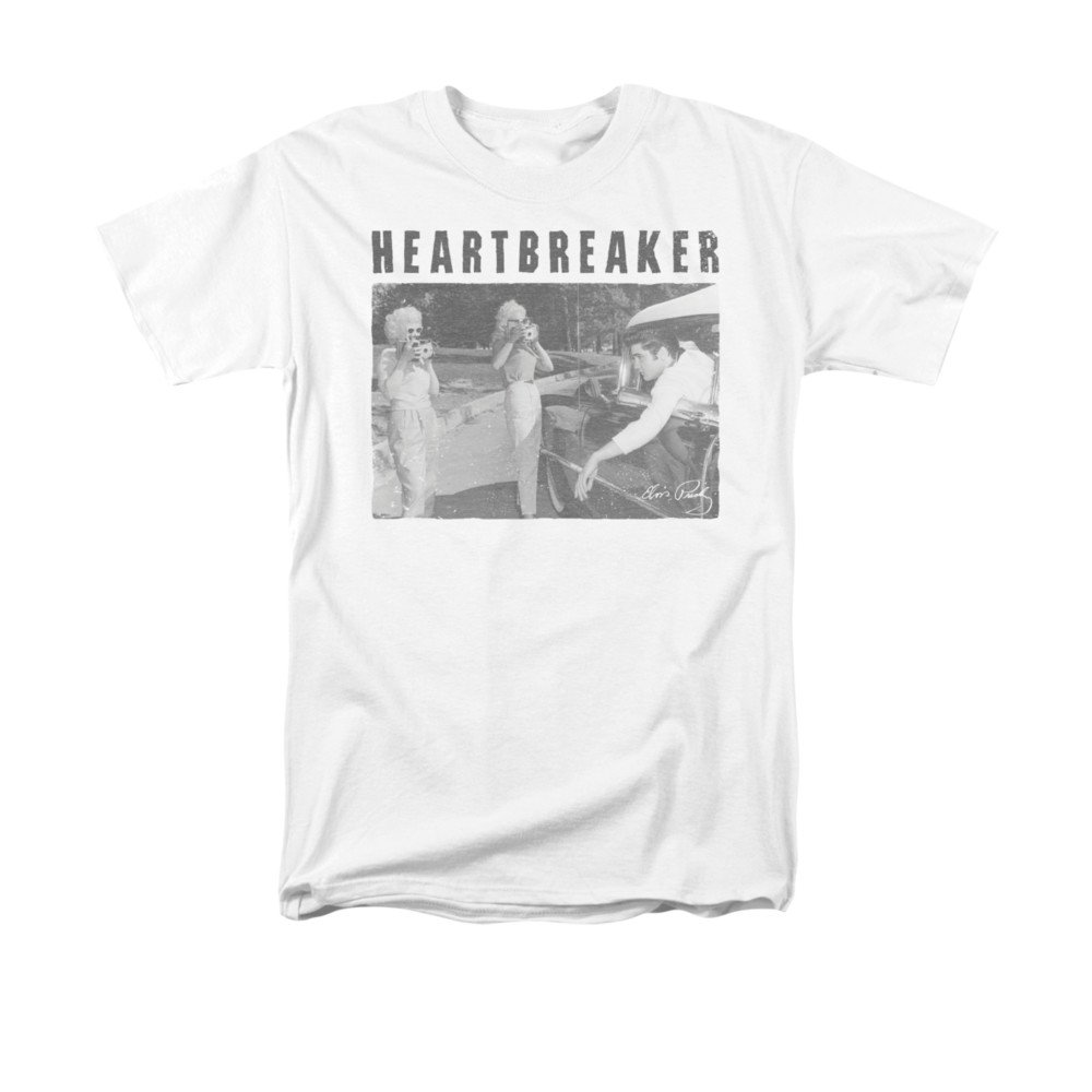 Elvis Presley Heartbreaker Vintage T-Shirt for Men & Women - Retro Rock Music Fan Gift & Casual Wear