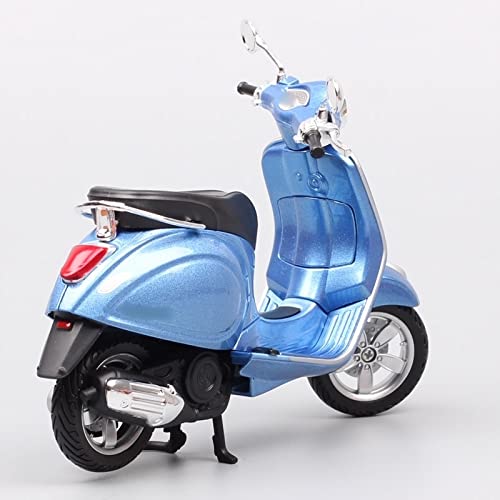 1/12 Scale Die-Cast Alloy Scooter Toy Motorcycle - Piaggio Vespa Primavera 150 Simulation Model - Collectible Gift for Adults & Kids - Perfect for Display, Home Decor, and Motorcycle Enthusiasts (Color: 1)