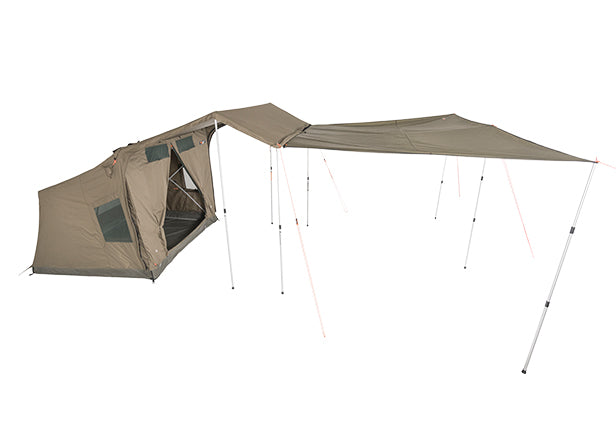 Oztent RV & RV Plus Zip-In Tarp Awning Extension for Camping, Outdoor Adventures & RV Travel - Waterproof Shelter Accessory