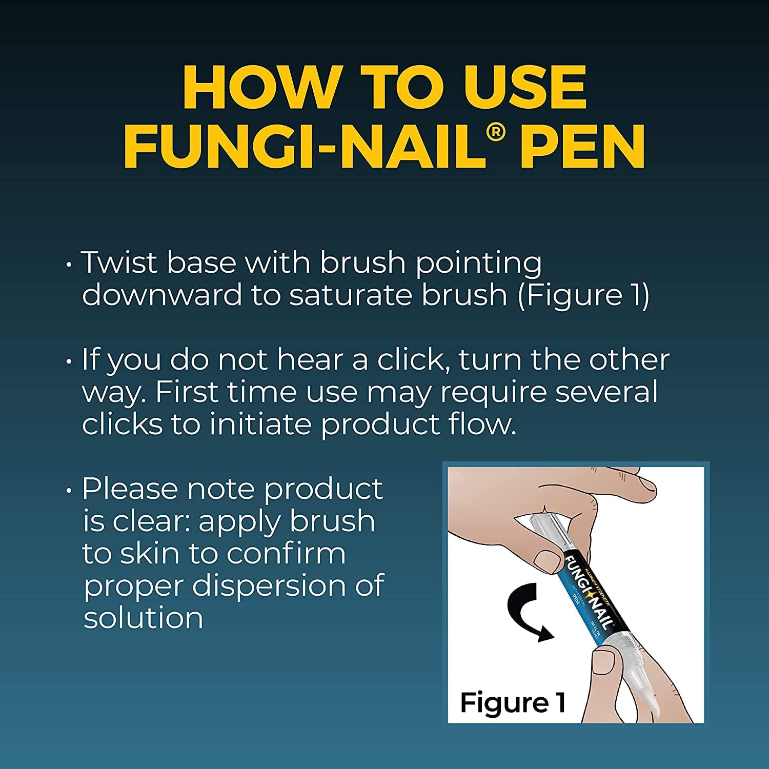 Anti-Fungal Nail Treatment Pen - 2 Pack - Fast-Acting Toenail Fungus Solution for Clear, Healthy Nails - Easy Applicator for Home Use - Perfect for Athletes, Swimmers & Pedicure Care