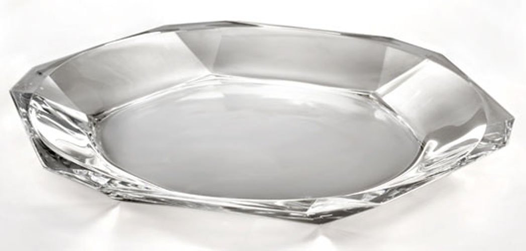 Chloe Elegant Serving Plate - 12 Inch Round Charger Plate for Dining, Weddings, and Special Events | Durable Porcelain Dish for Appetizers, Desserts, and Table Decor
