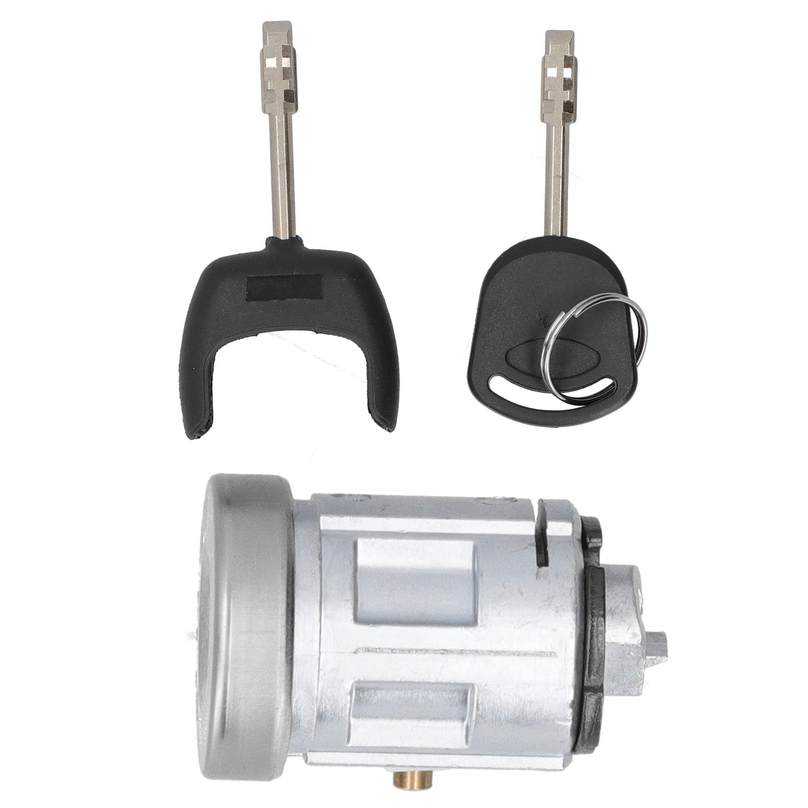 Fydun Aluminum Alloy Ignition Switch Lock Key & Barrel Lock Cylinder (2S61-A3697-AA) - Replacement for MK7 2006-2014 - Perfect for Car Security & Ignition System Repair