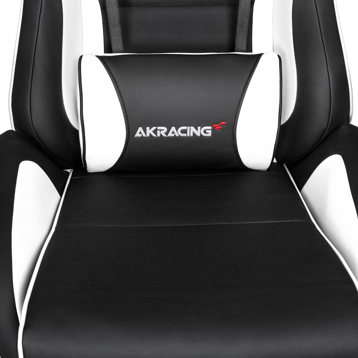 AKRacing ProX Ergonomic Gaming Chair - High Back Racing Style with Adjustable Lumbar Support & Headrest - White - Perfect for PC, PS5, Xbox Gaming & Home Office