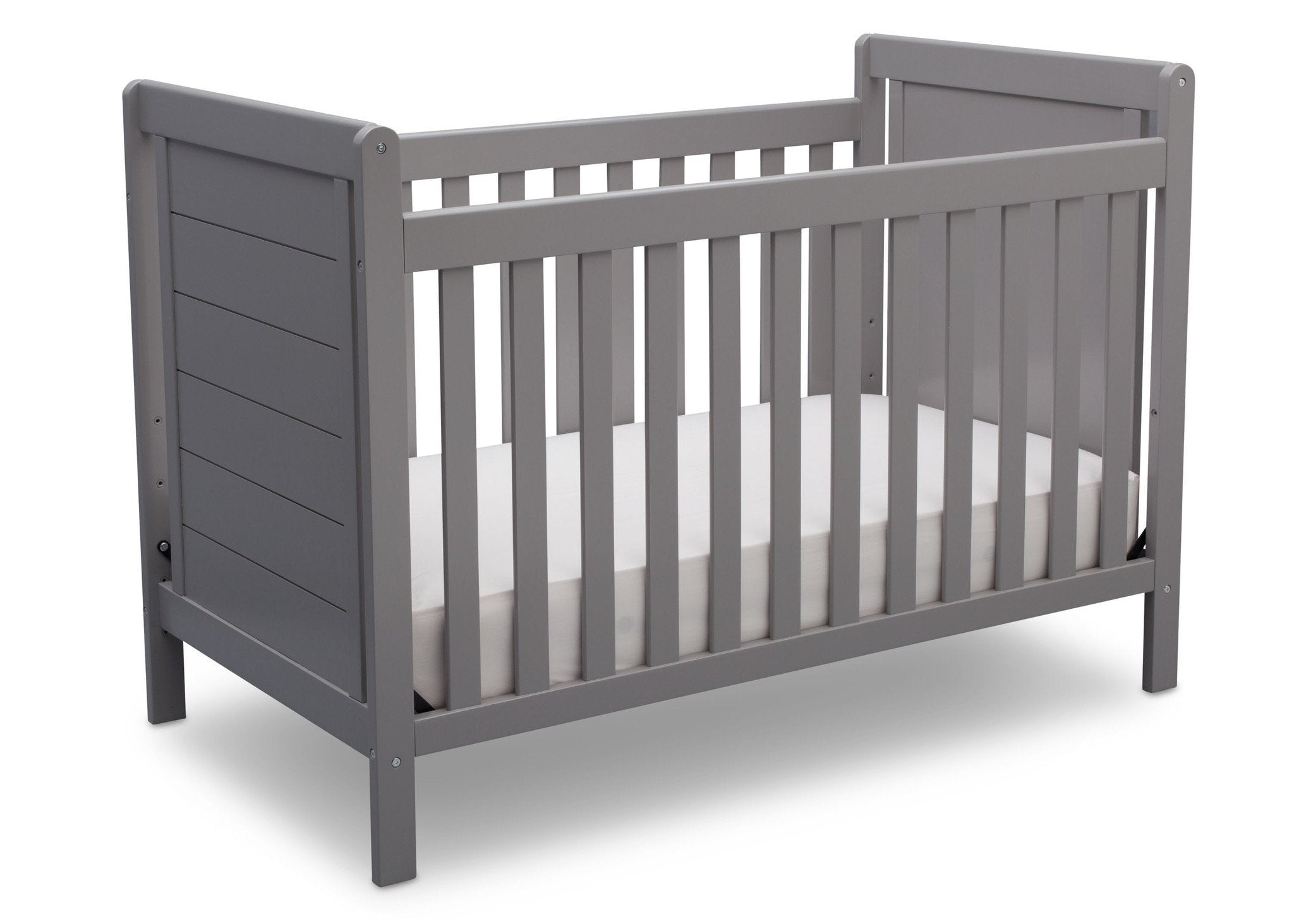 Sunnyvale 4-in-1 Convertible Baby Crib to Toddler Bed - White Nursery Furniture for Newborns & Kids - Perfect for Nursery, Bedroom & Daycare