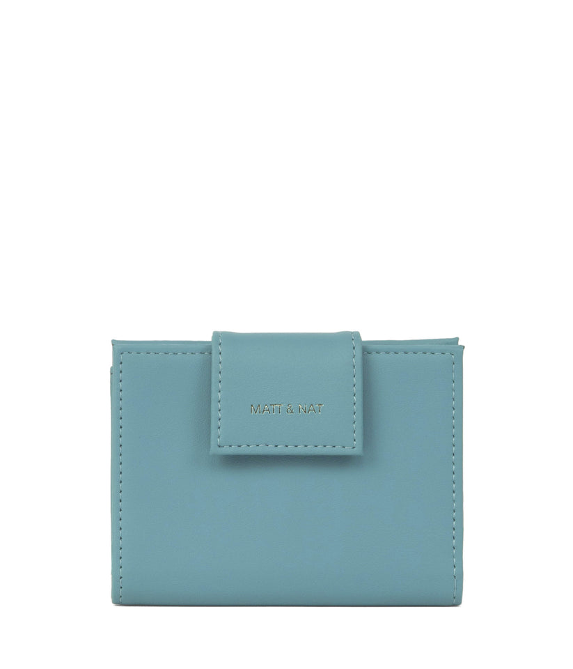 Matt & Nat Vegan Leather Cruise Small Wallet - RFID Blocking Slim Card Holder for Travel & Everyday Use - Perfect for Minimalist Wallets & Small Purses