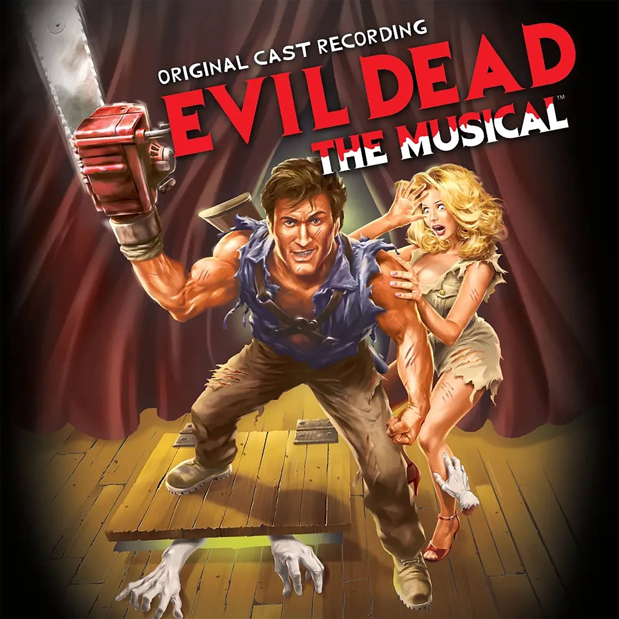 Evil Dead: The Musical Original Cast Recording CD - Horror Comedy Soundtrack for Halloween Parties & Broadway Fans