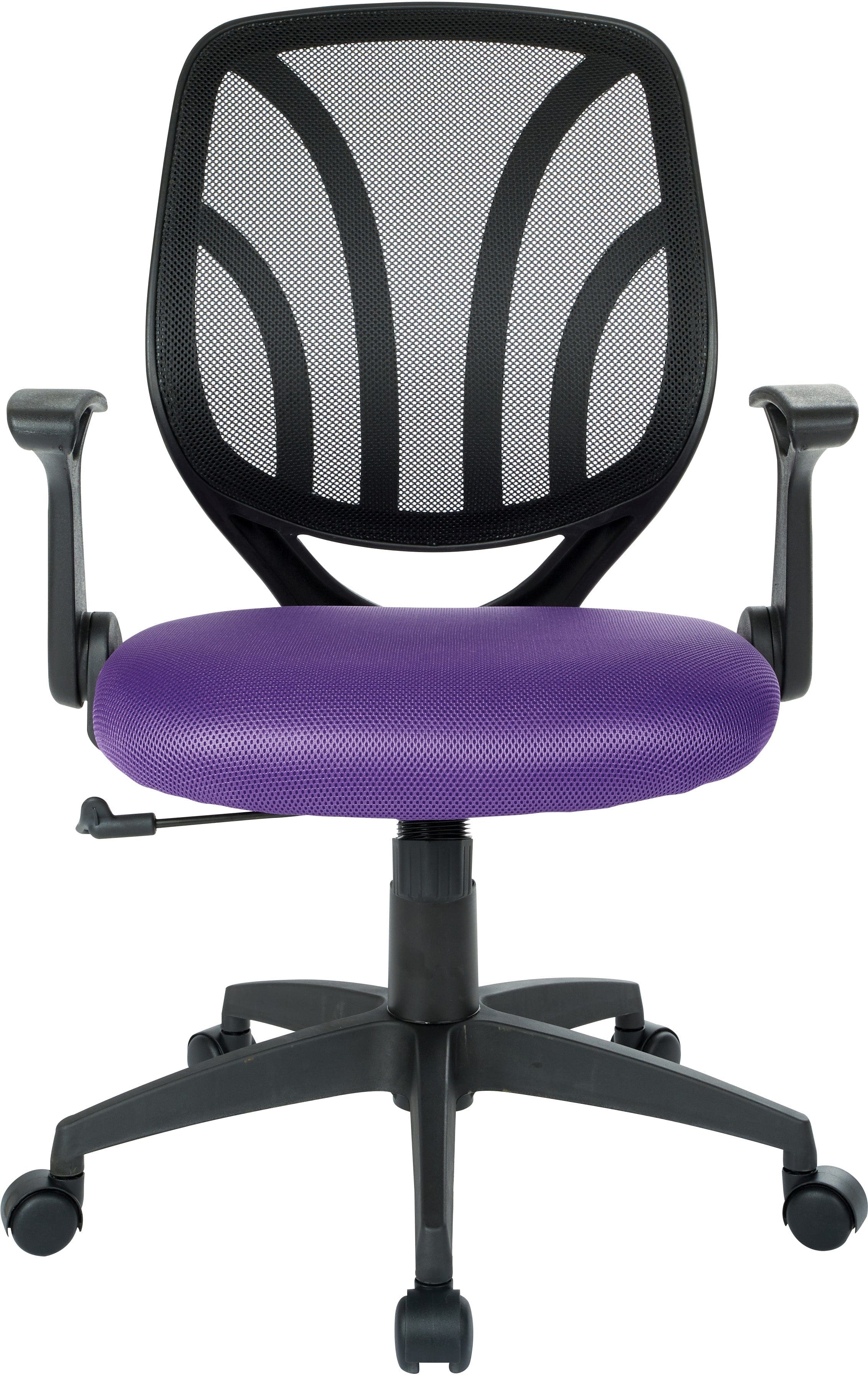 Office Star Screen Back Chair [EM69202N] - Ergonomic Mesh Office Chair with Adjustable Height & Lumbar Support for Home & Office Workspaces