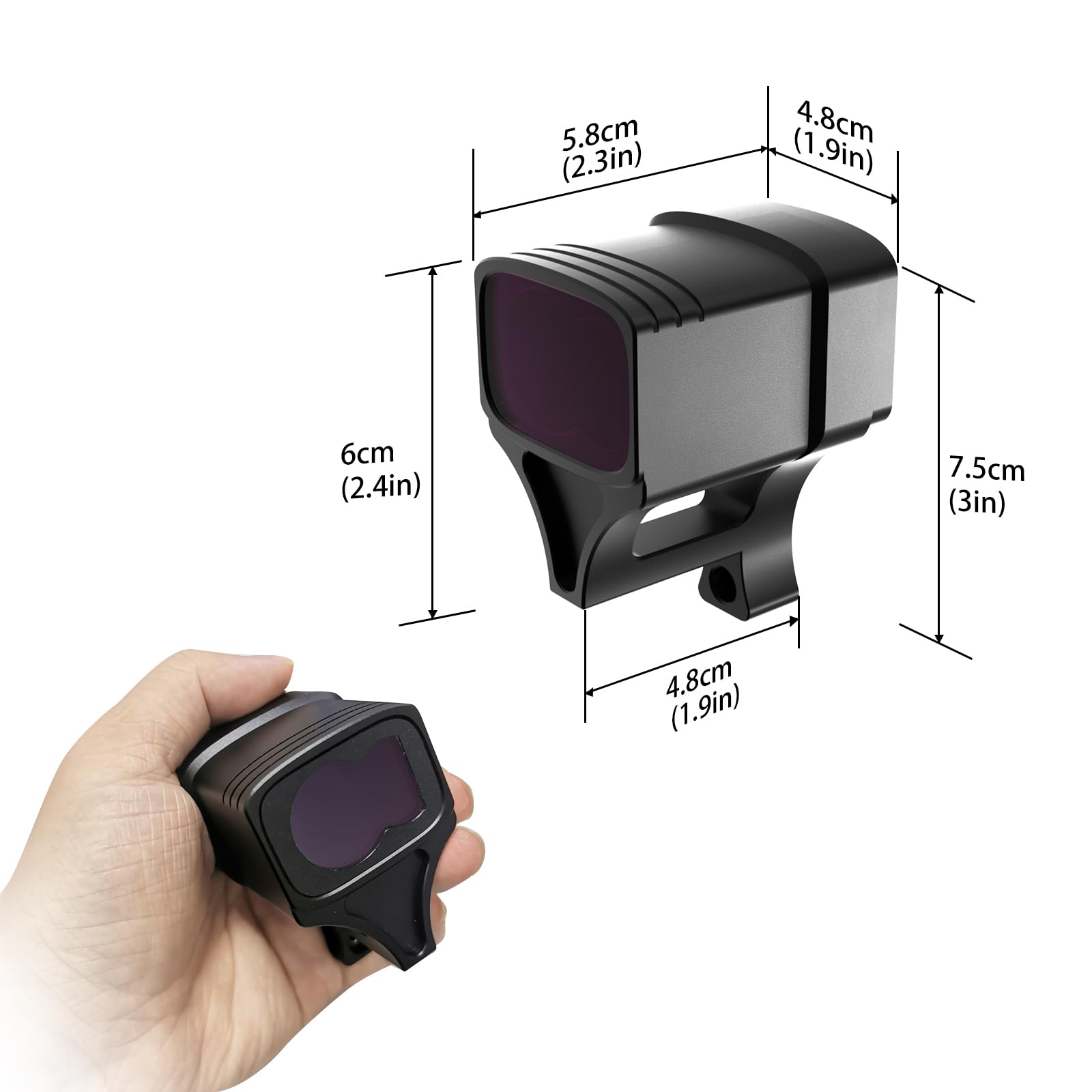 Oneleaf.ai Laser Range Finder Module for Distance Measurement - High Precision NV200 Compatible for DIY Projects, Robotics, and Outdoor Activities
